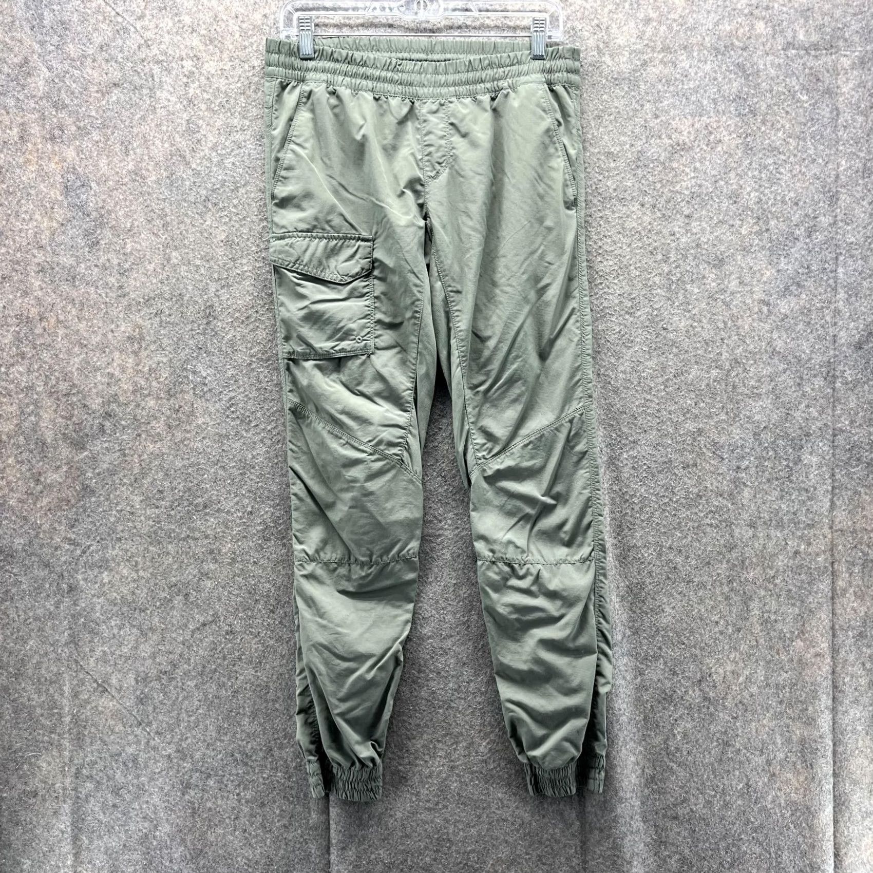 Vintage Columbia Sweatpants Women Small Green Jogger Regular Inseam 27 in Nylon Pockets Casual Athletic Vintage: No Size 28" / US 6 / IT 42 - 2 Thumbnail