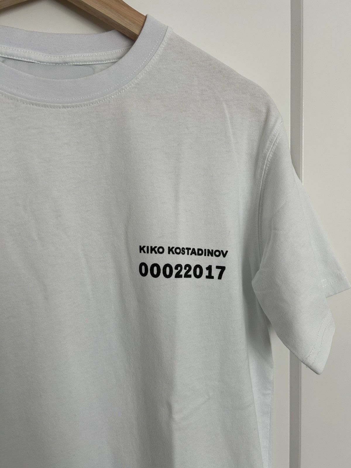Kiko Kostadinov Kiko Kostadinov 00022017 “2 deaths 3 births” T-Shirt |  Grailed