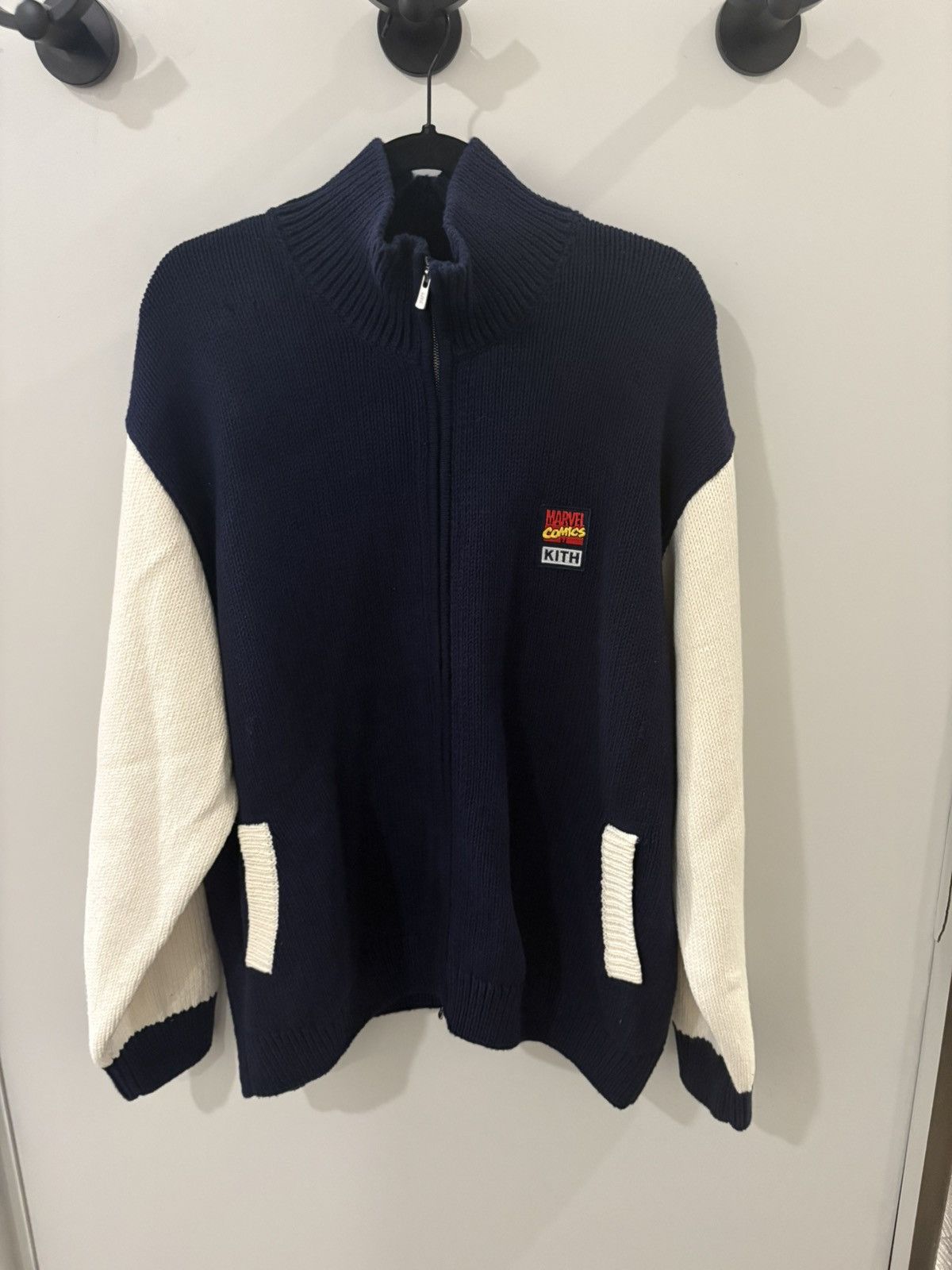 Kith × Marvel Comics Kith x Marvel Comics Full Zip Sweater - Nocturnal Size US XXL / EU 58 / 5 - 11 Thumbnail