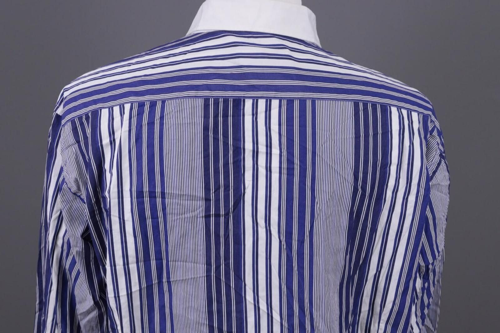 Paul & Shark Men Paul & Shark Yachting Blue Striped Shirt Size 46 Size US M / EU 48-50 / 2 - 7 Thumbnail