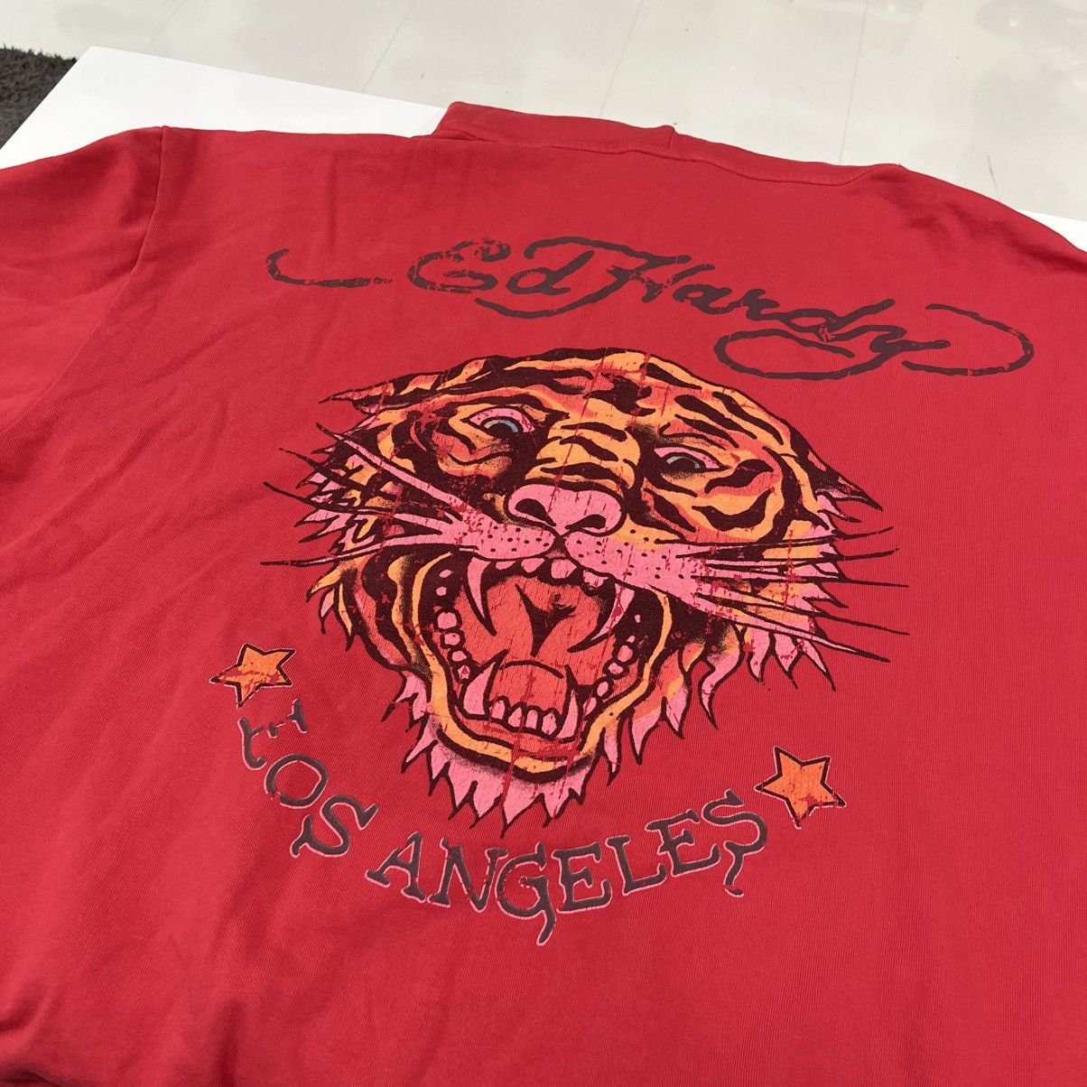 Ed Hardy Ed Hardy Tiger Hoodie Red Size US XXL / EU 58 / 5 - 4 Thumbnail