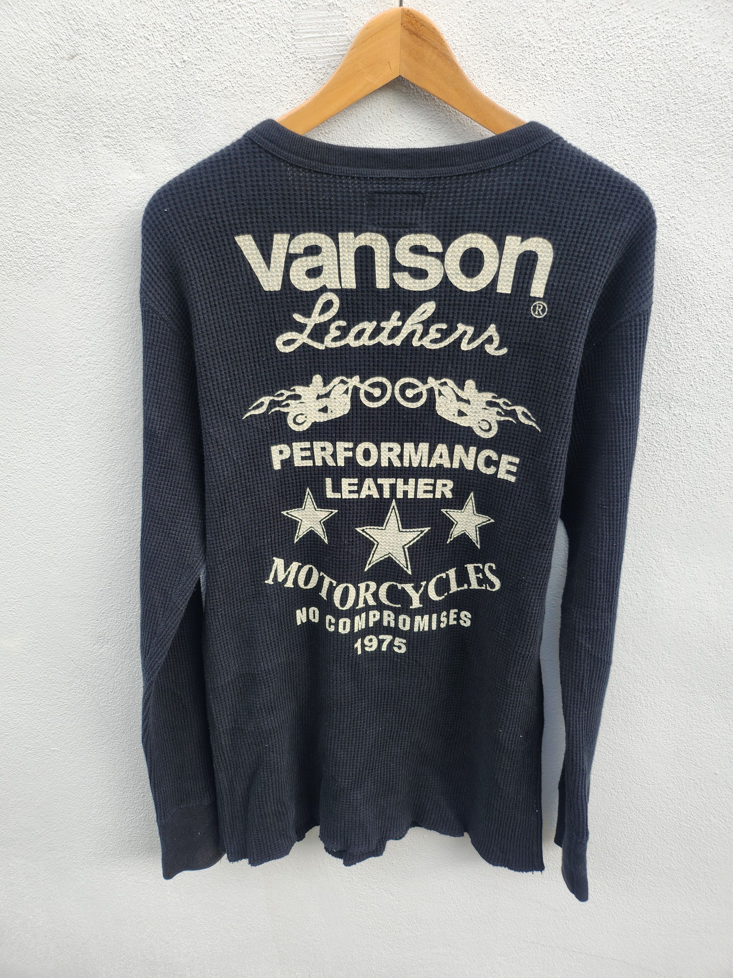💥Vanson Leather Motorcycle LS T-Shirt