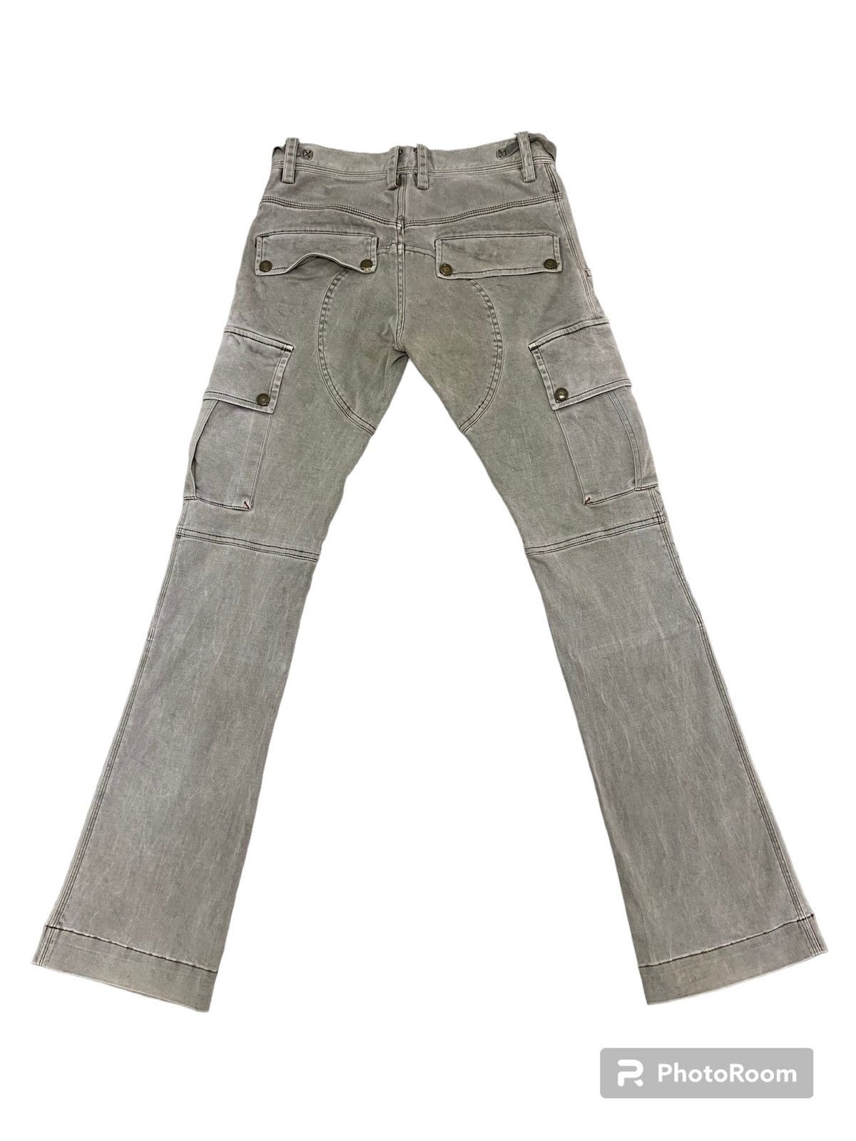 Tete Homme 🔥 Very Rare Vintage Tete Homme Issey Miyake Biker Cargo Pant Size US 28 / EU 44 - 8 Thumbnail