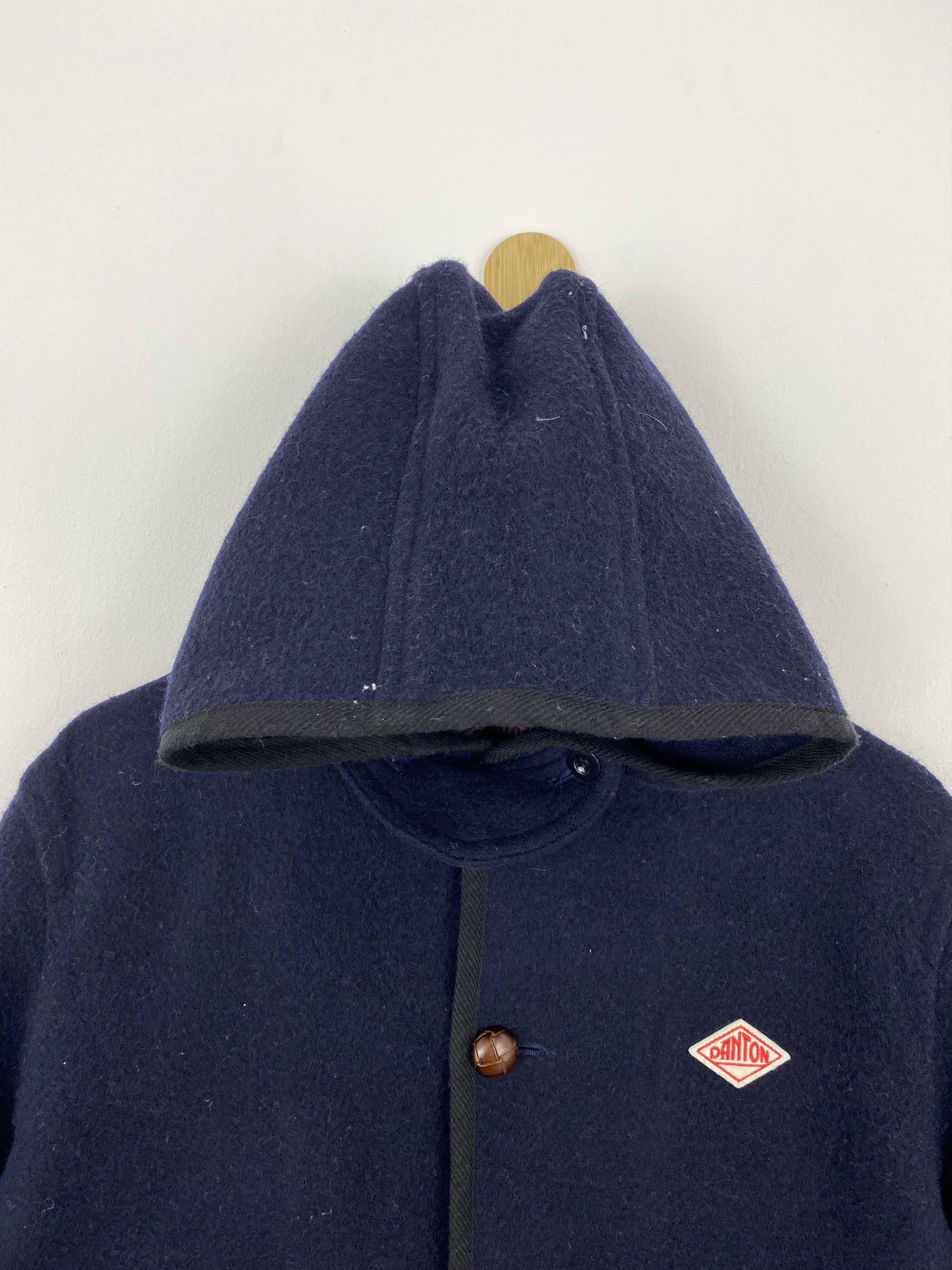 Danton Vintage DANTON Wool Button Up Jacket MJ0020 Size US XS / EU 42 / 0 - 2 Thumbnail