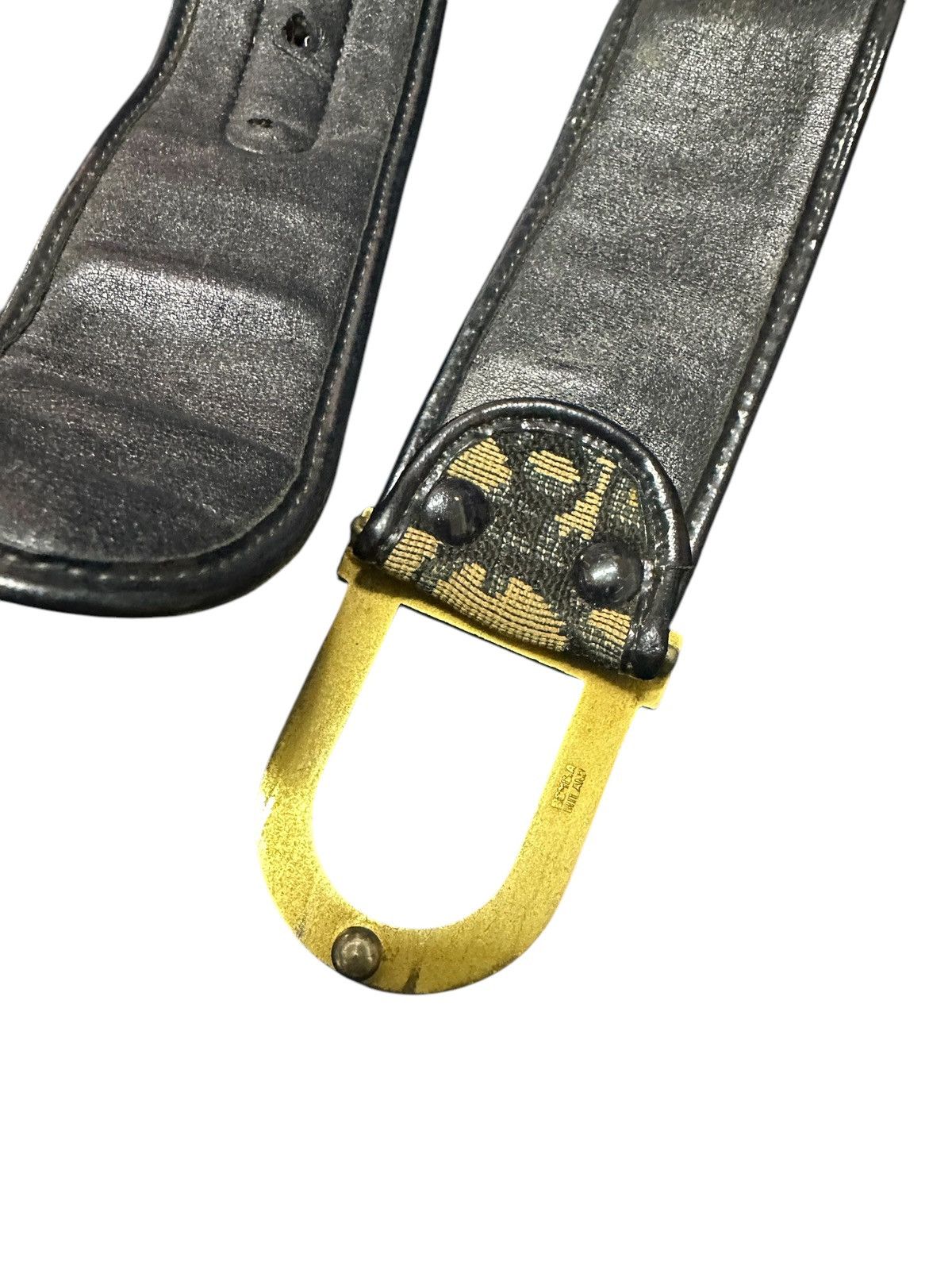 Dior Dior monogram leather belt Size ONE SIZE - 5 Thumbnail