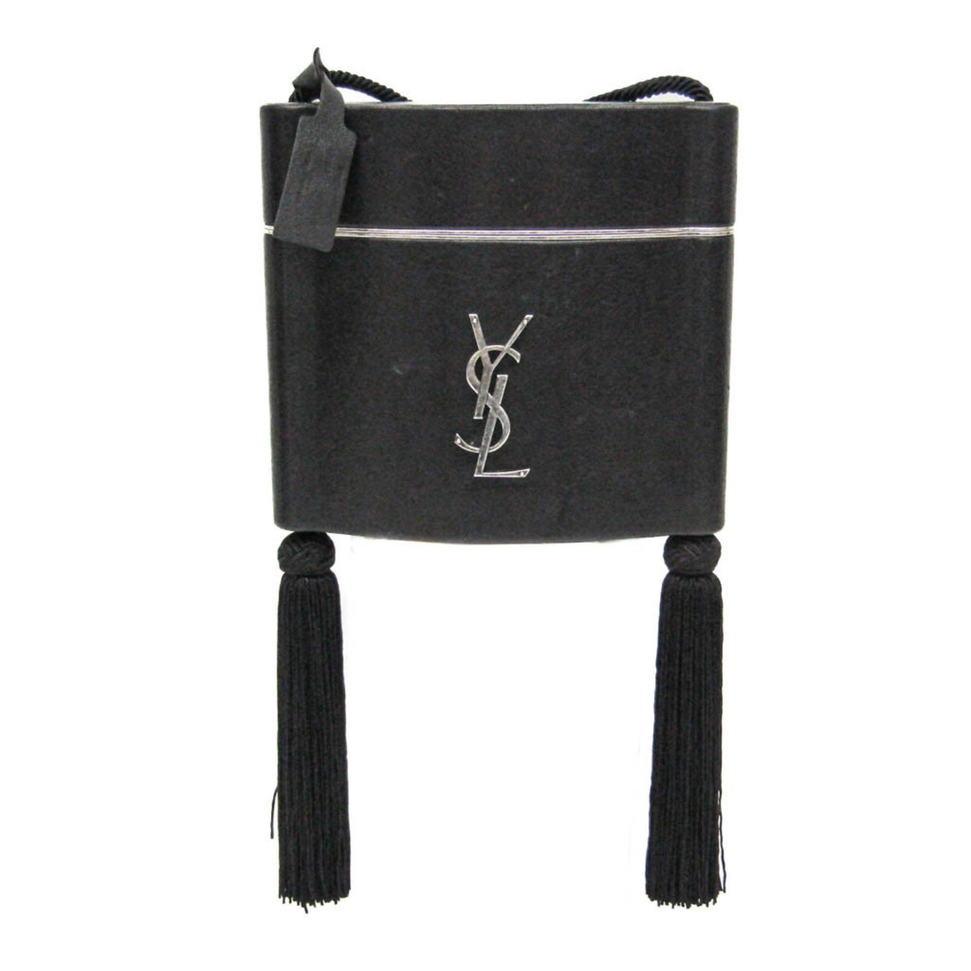 Yves Saint Laurent Yves Saint Laurent Opium 533198 Women's Leather Shoulder Bag Black Size ONE SIZE - 1 Thumbnail