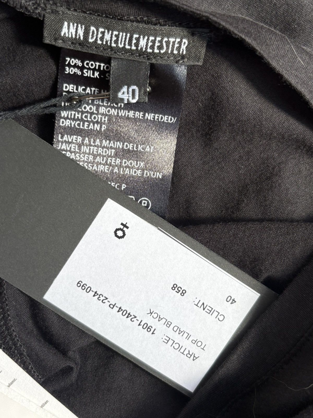 Ann Demeulemeester Ann Demeulemeester blouse Size S / US 4 / IT 40 - 10 Thumbnail