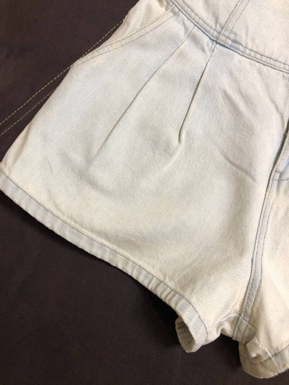 Miss Sixty 90s Miss Sixty Vintage Denim flared shorts Size 27" / US 4 / IT 40 - 8 Thumbnail