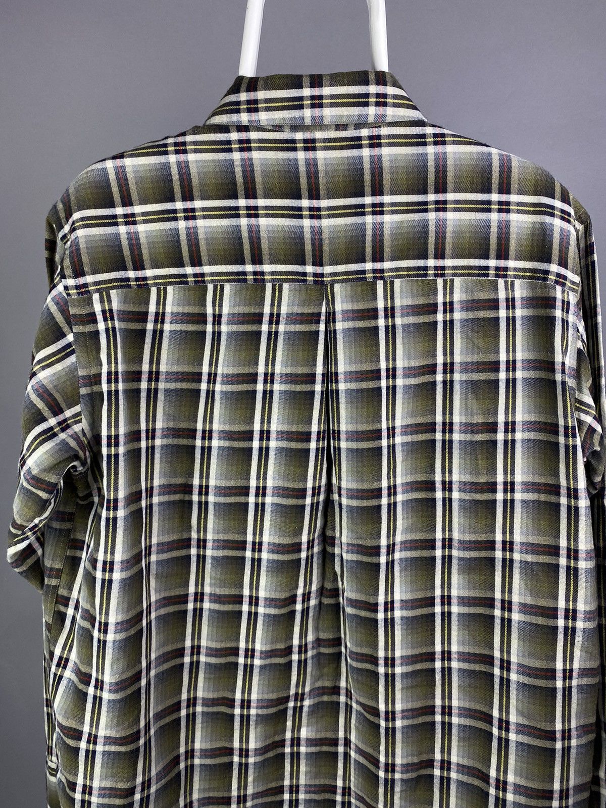 6876 6876 Archive Plaid Button-Up Shirt — Rare British Streetwear Size US XL / EU 56 / 4 - 8 Thumbnail