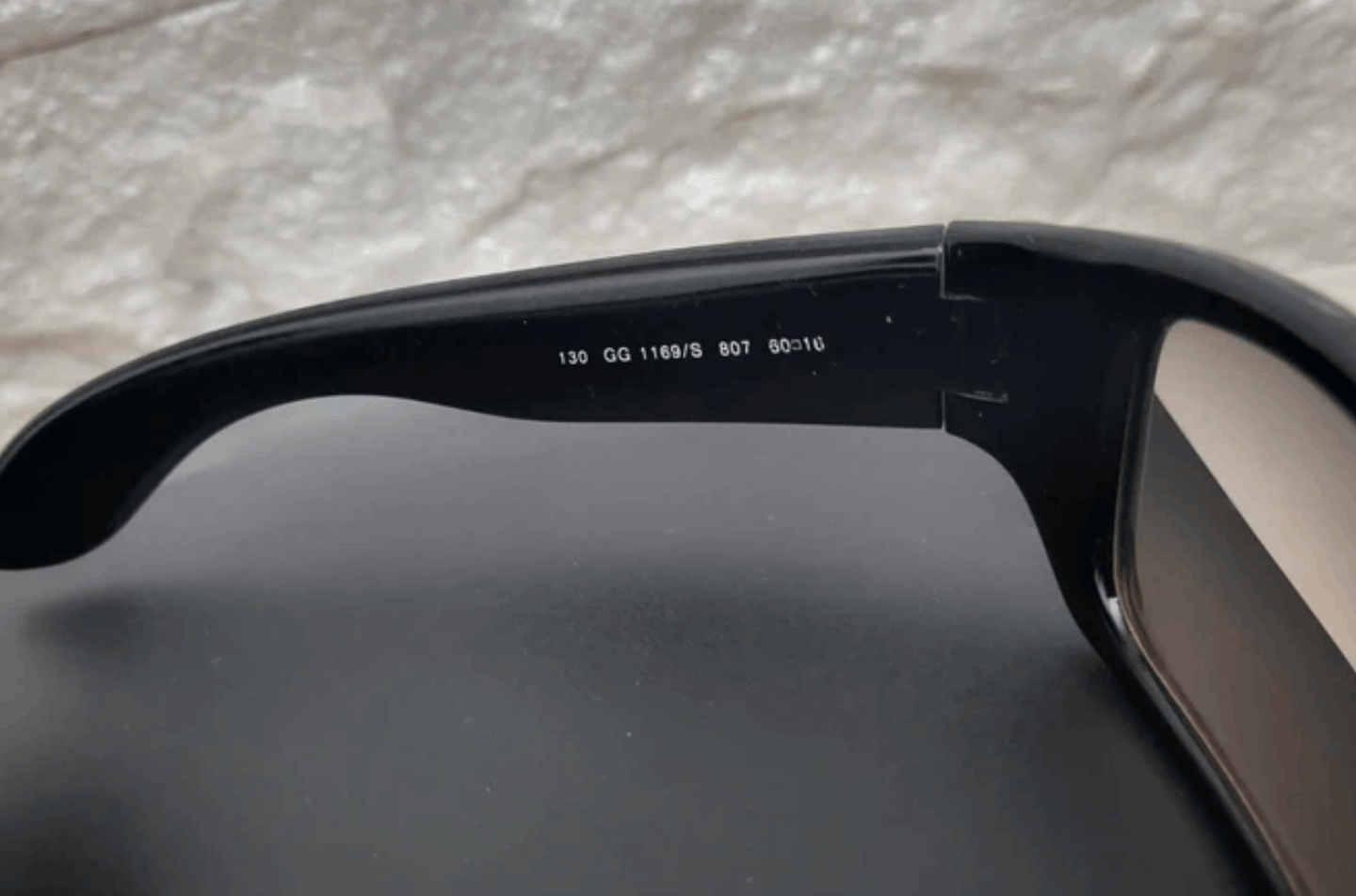 Gucci GUCCI Sunglasses GG1169 Shield Rimless 90s Wrap 1190 Vintage Size ONE SIZE - 3 Thumbnail