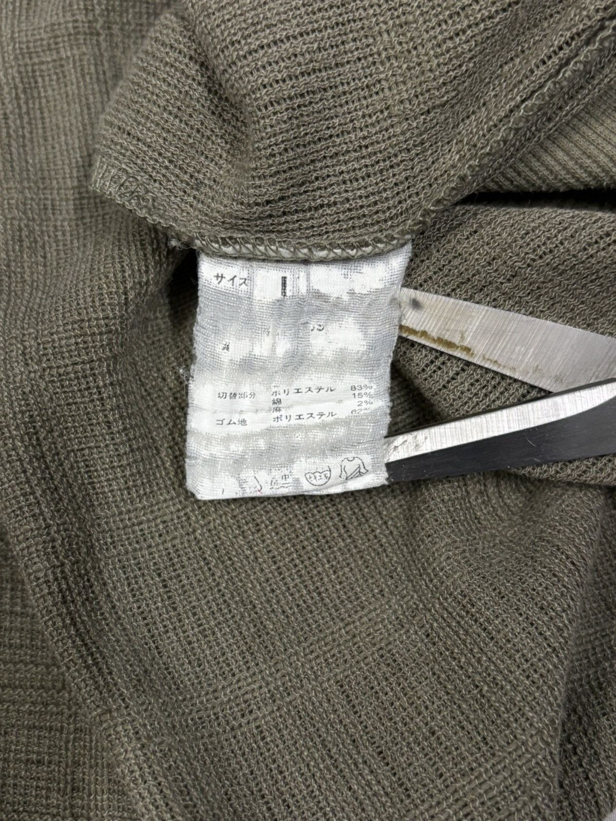 Japanese Brand Vintage Lindbergh Stripes Technical Knit Pocket Polo Shirt Size US M / EU 48-50 / 2 - 15 Thumbnail