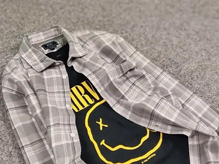 Flannel × Vintage Vintage Flannel Shirt Travis Scott Y2K USA Style Size US M / EU 48-50 / 2 - 7 Thumbnail