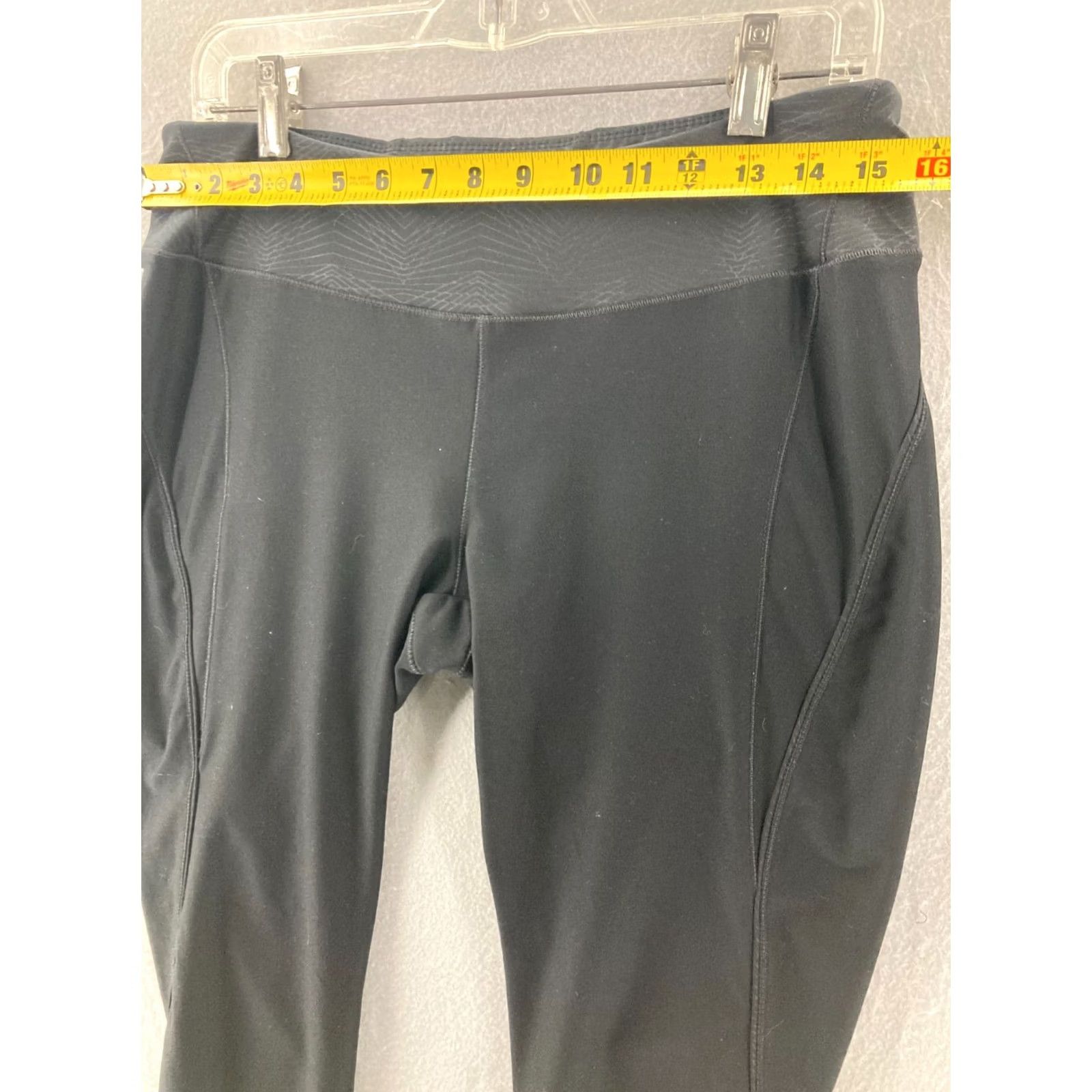 Asics ASICS Women's Leggings Yoga Pants Workout Running Old Rose L EUC Black XS-XL Legging Style Athleisure Pants Womens Size 36" / US 14 / IT 50 - 2 Thumbnail