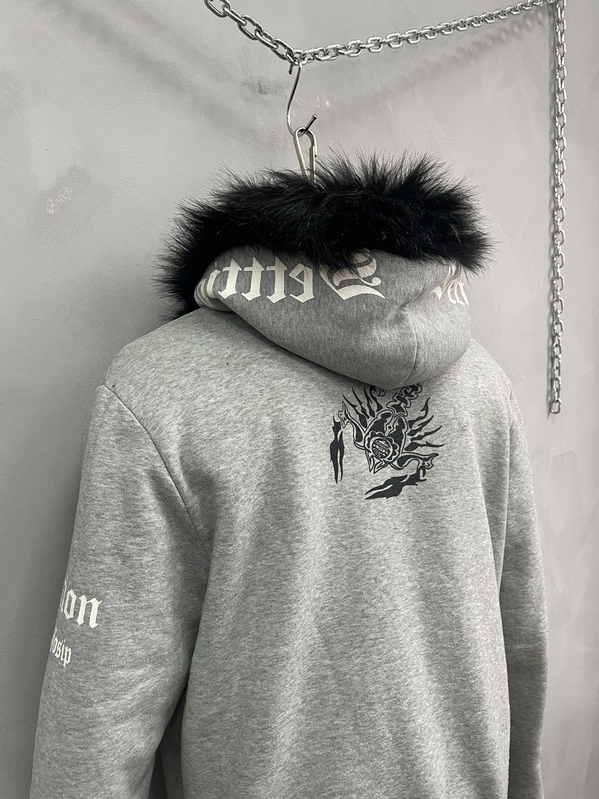 Seditionaries opium fur hood gothic If six was nine hoodie archive y2k Size US M / EU 48-50 / 2 - 9 Thumbnail