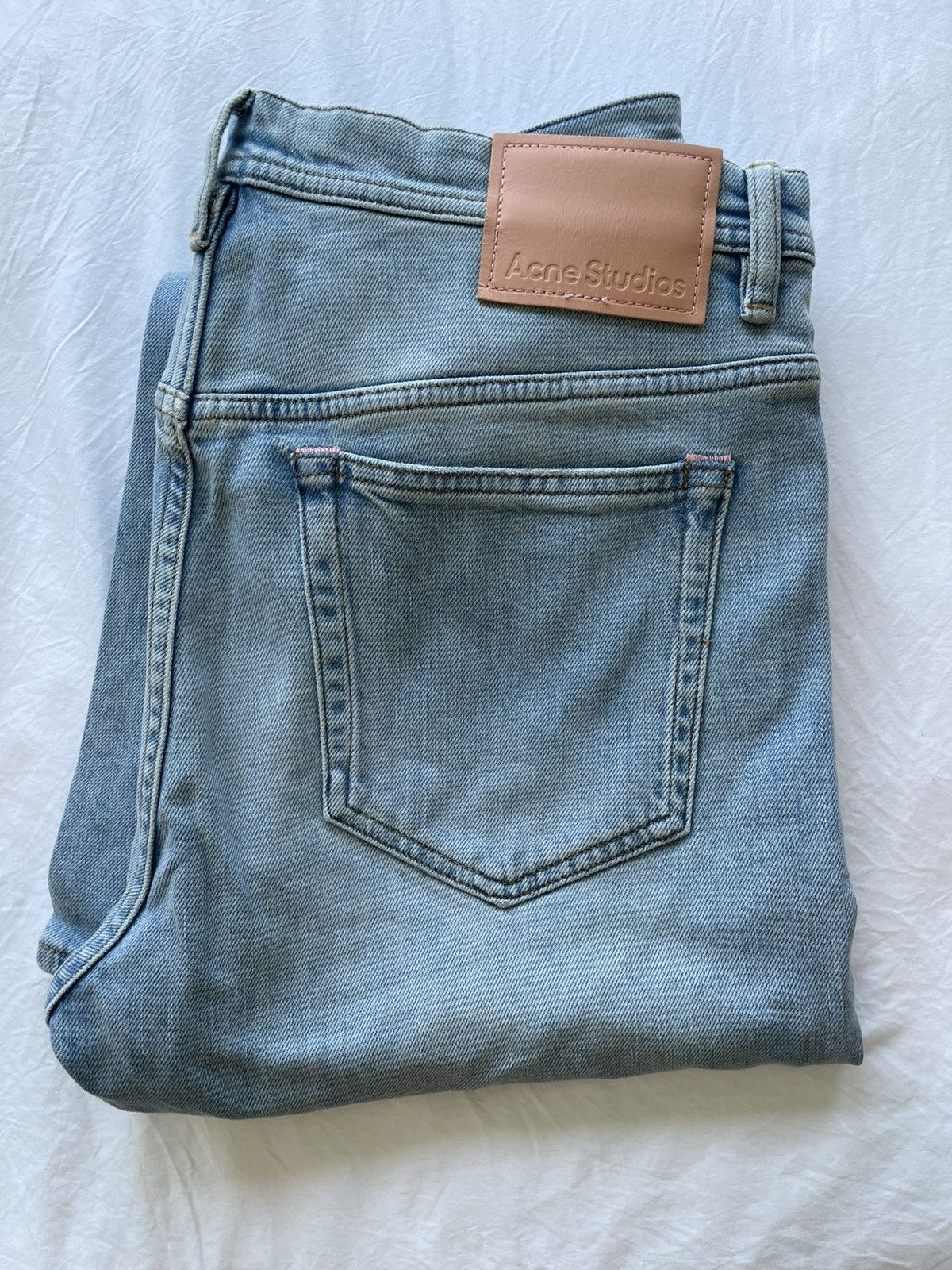 Acne Studios Acne Studios River Light Blue Size 33x32 Size US 33 - 2 Thumbnail