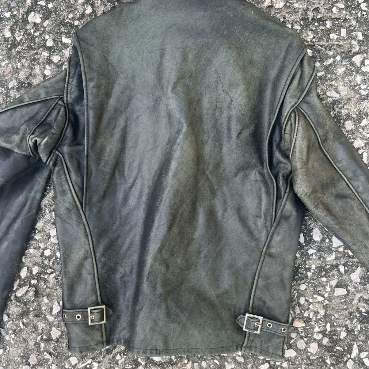Schott “VINTAGE” SCHOTT BLACK LEATHER JACKET Size US M / EU 48-50 / 2 - 11 Thumbnail