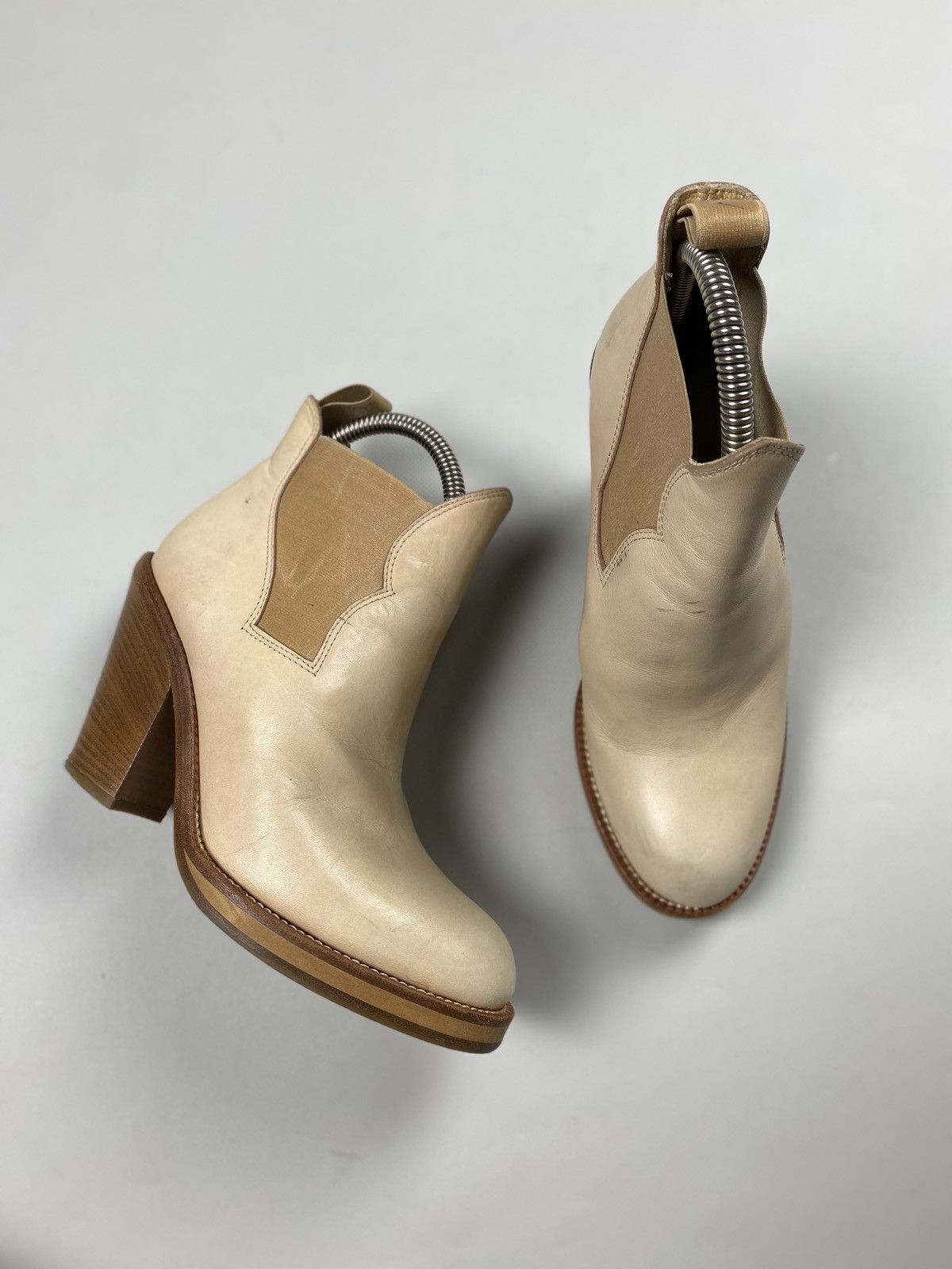 Acne Studios Acne Ladies Leather Heeled Boots Shoes Size 37 Size US 7 / IT 37 - 20 Thumbnail