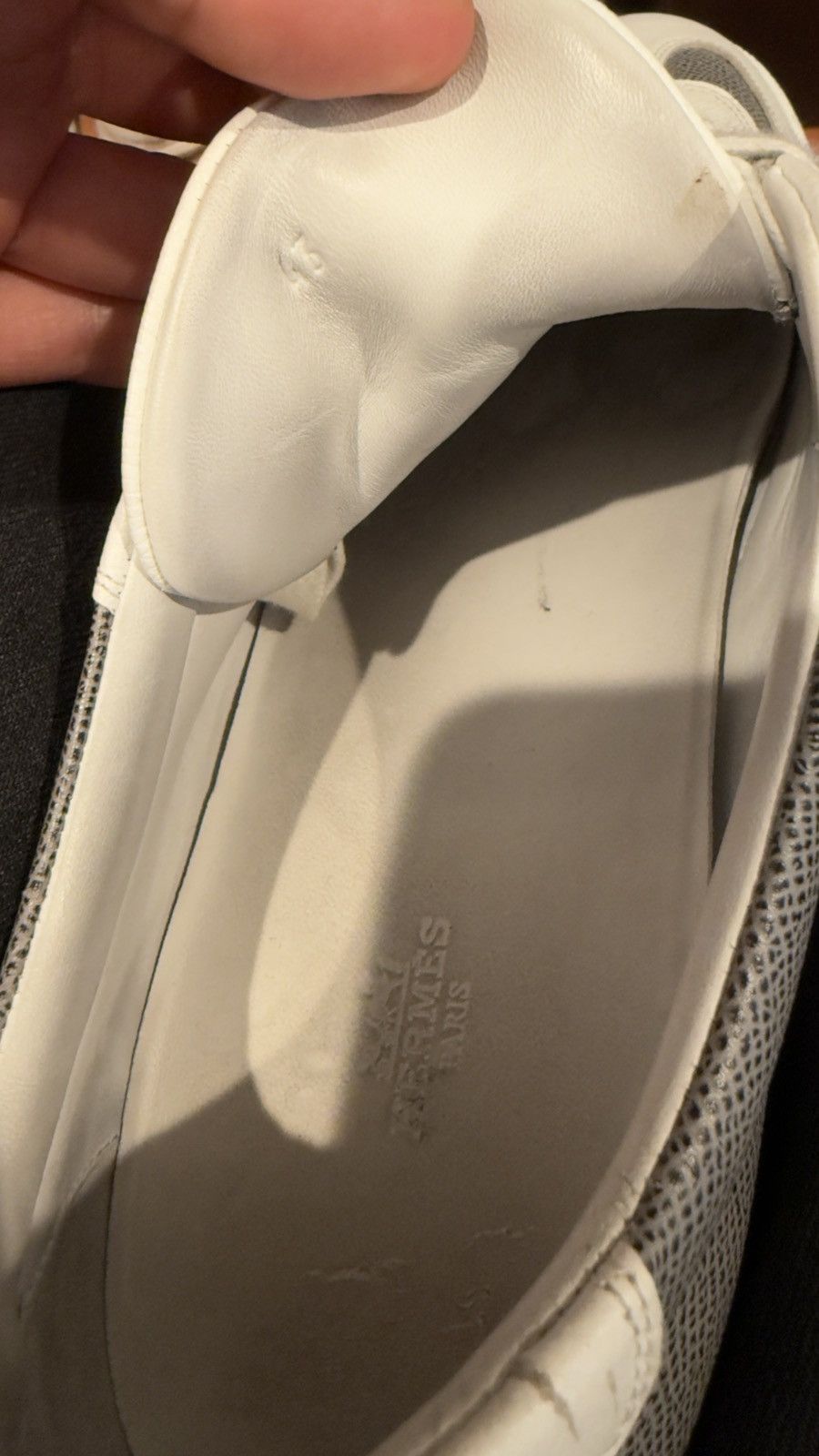Hermes Hermes Boomerang Sneakers Size US 10 / EU 43 - 8 Thumbnail
