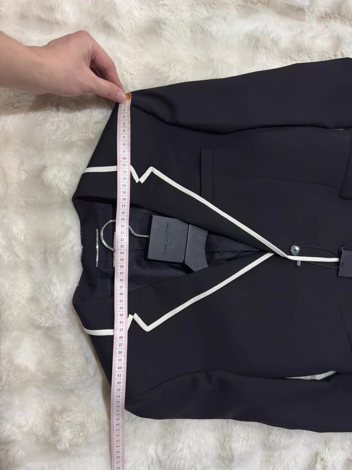 Saint Laurent Paris Saint Laurent SLP Black & White Men's Suit 50 New With Tags Size 50R - 6 Thumbnail