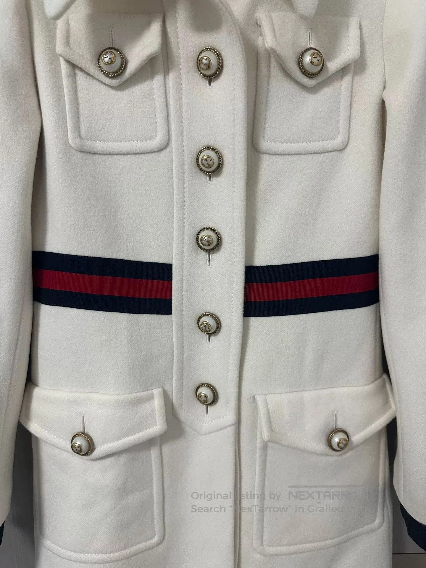 Gucci Gucci Serbia White Coat Size 36. Size US S / EU 44-46 / 1 - 2 Thumbnail
