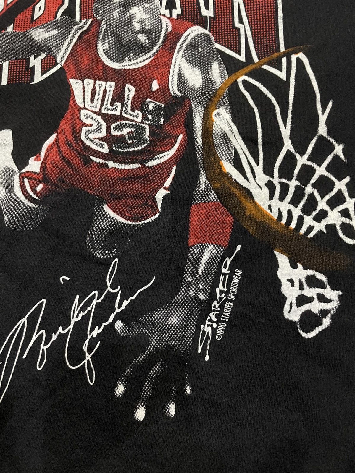 NBA × Vintage Vintage 90s Jordan Jump Man Starter Size US L / EU 52-54 / 3 - 2 Thumbnail
