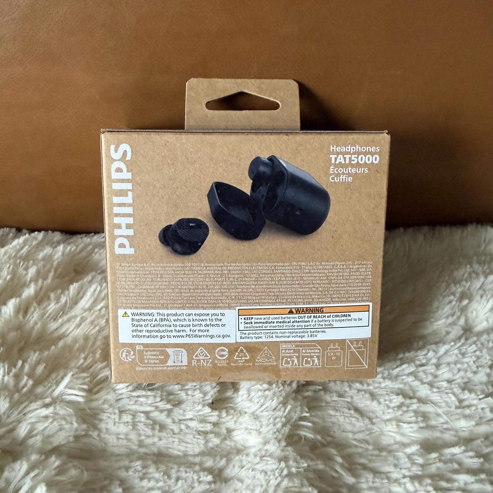 Philipp Plein Philips TAT5000 True Wireless Bluetooth Earbuds Size ONE SIZE - 2 Thumbnail