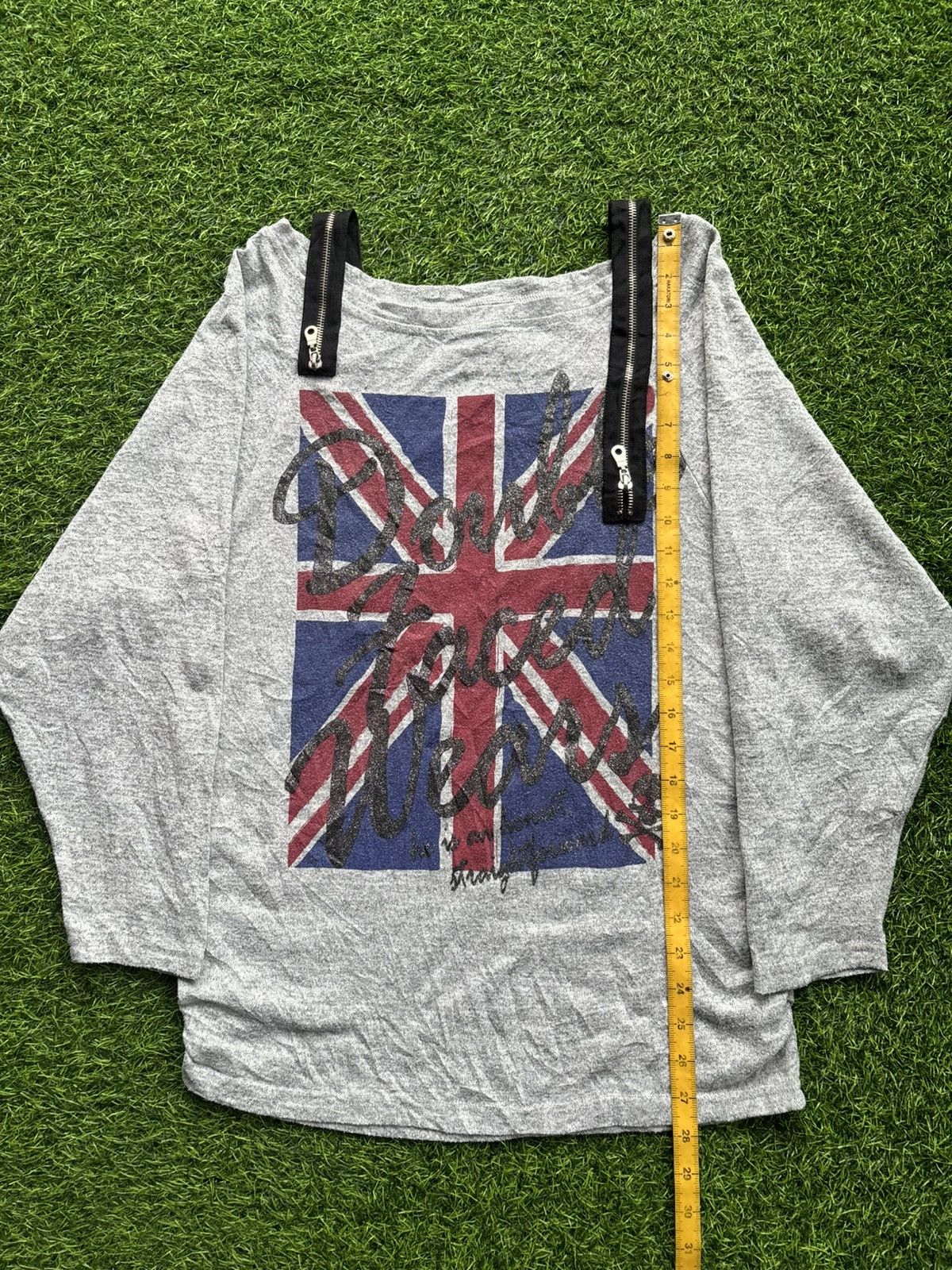 Hysteric Glamour Y2k Plein Beaute Ifsix Punk Style Zip Longsleeve Size M / US 6-8 / IT 42-44 - 13 Thumbnail