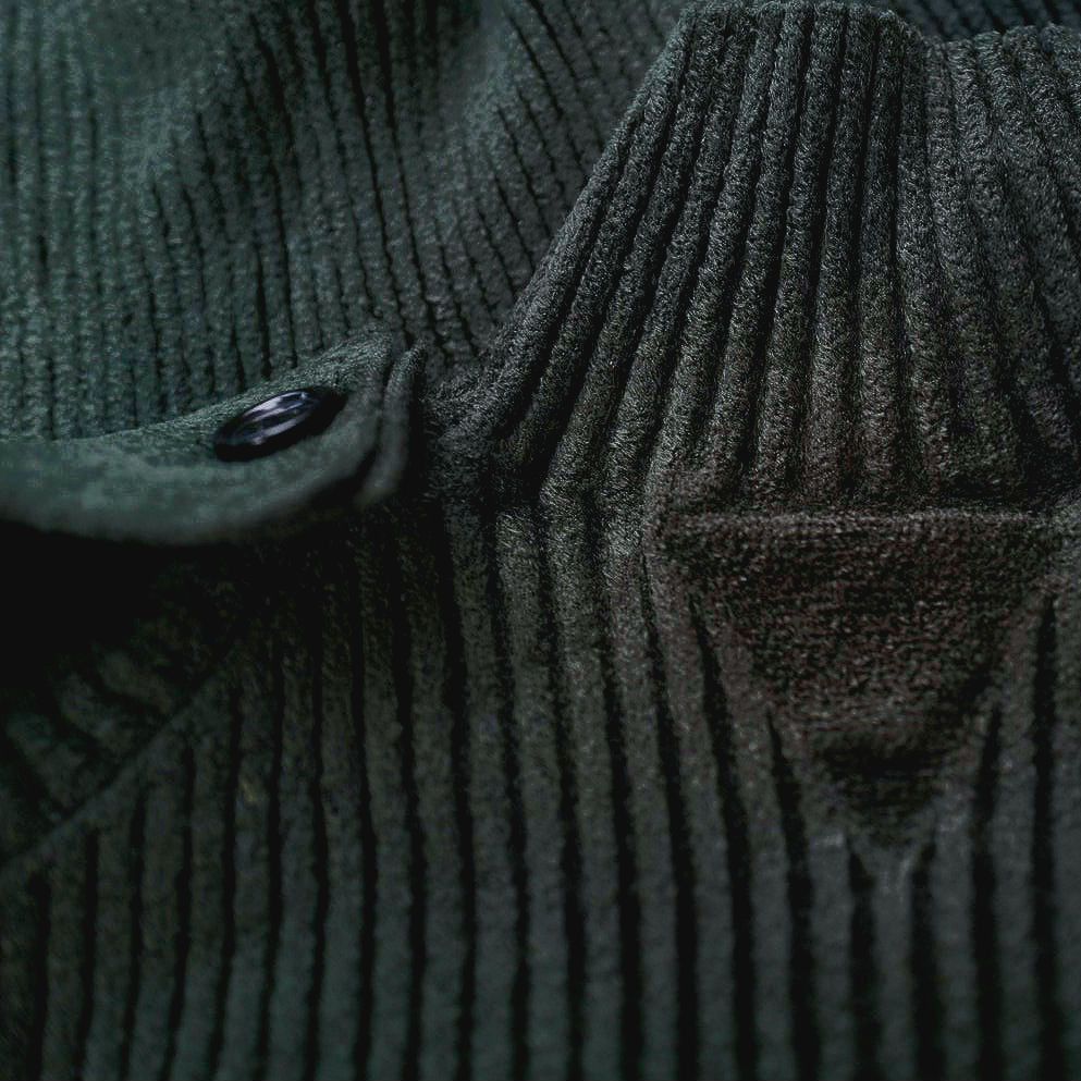 Bottega Veneta Bottega Veneta Salon 02 Army Green Ribbed Knit Sweater | NEW Size L / US 10 / IT 46 - 18 Thumbnail