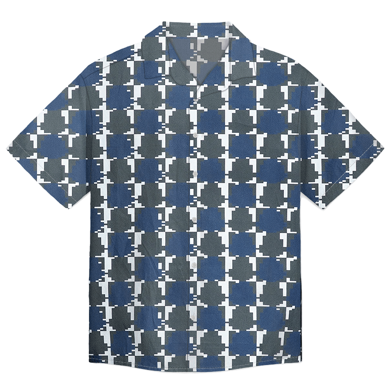 The Unbranded Brand GEOMETRIC MOTIF SHIRT Size US M / EU 48-50 / 2 - 1 Thumbnail