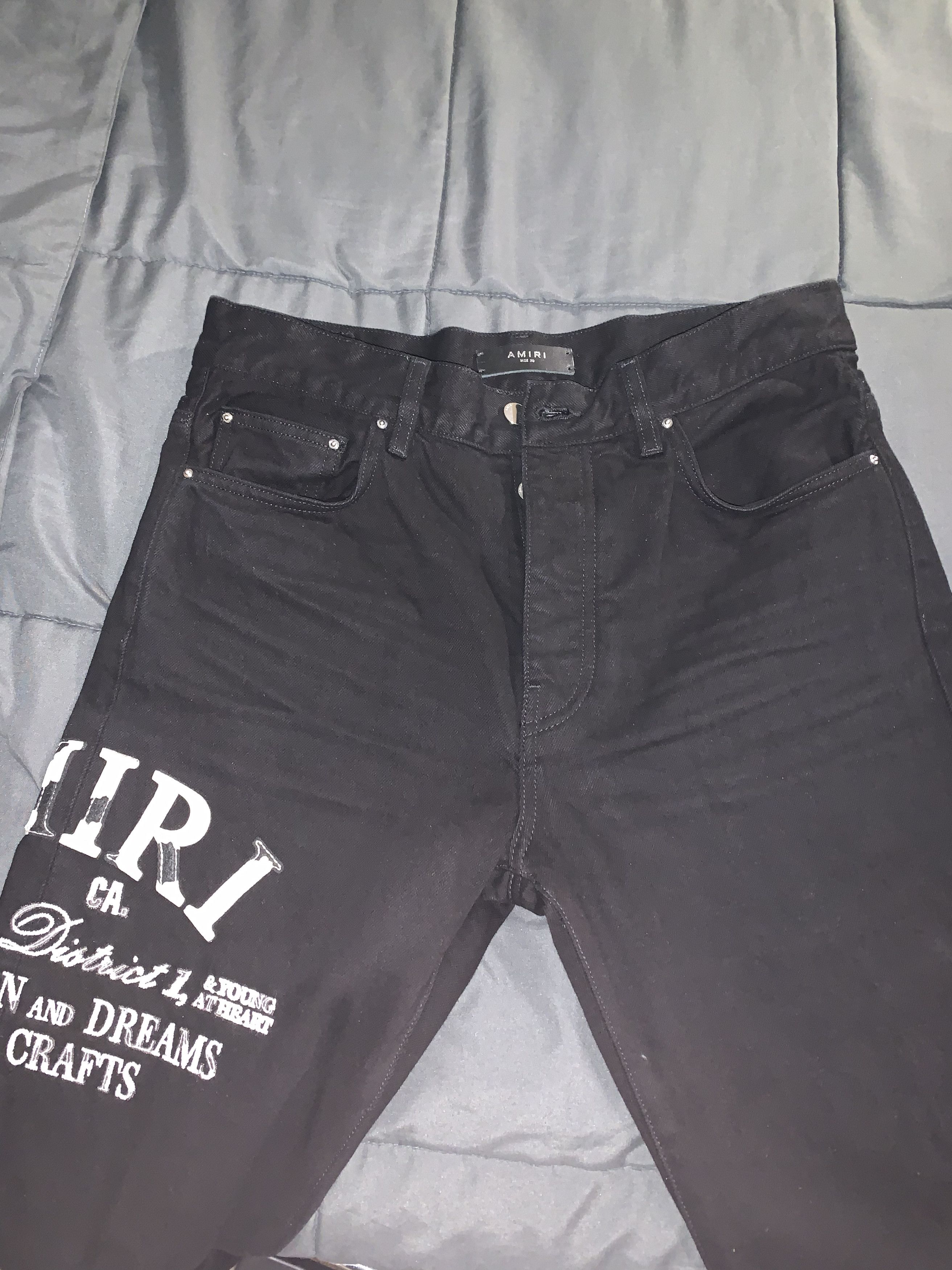 Amiri AMIRI Black Arts District Jeans Size US 30 / EU 46 - 6 Thumbnail