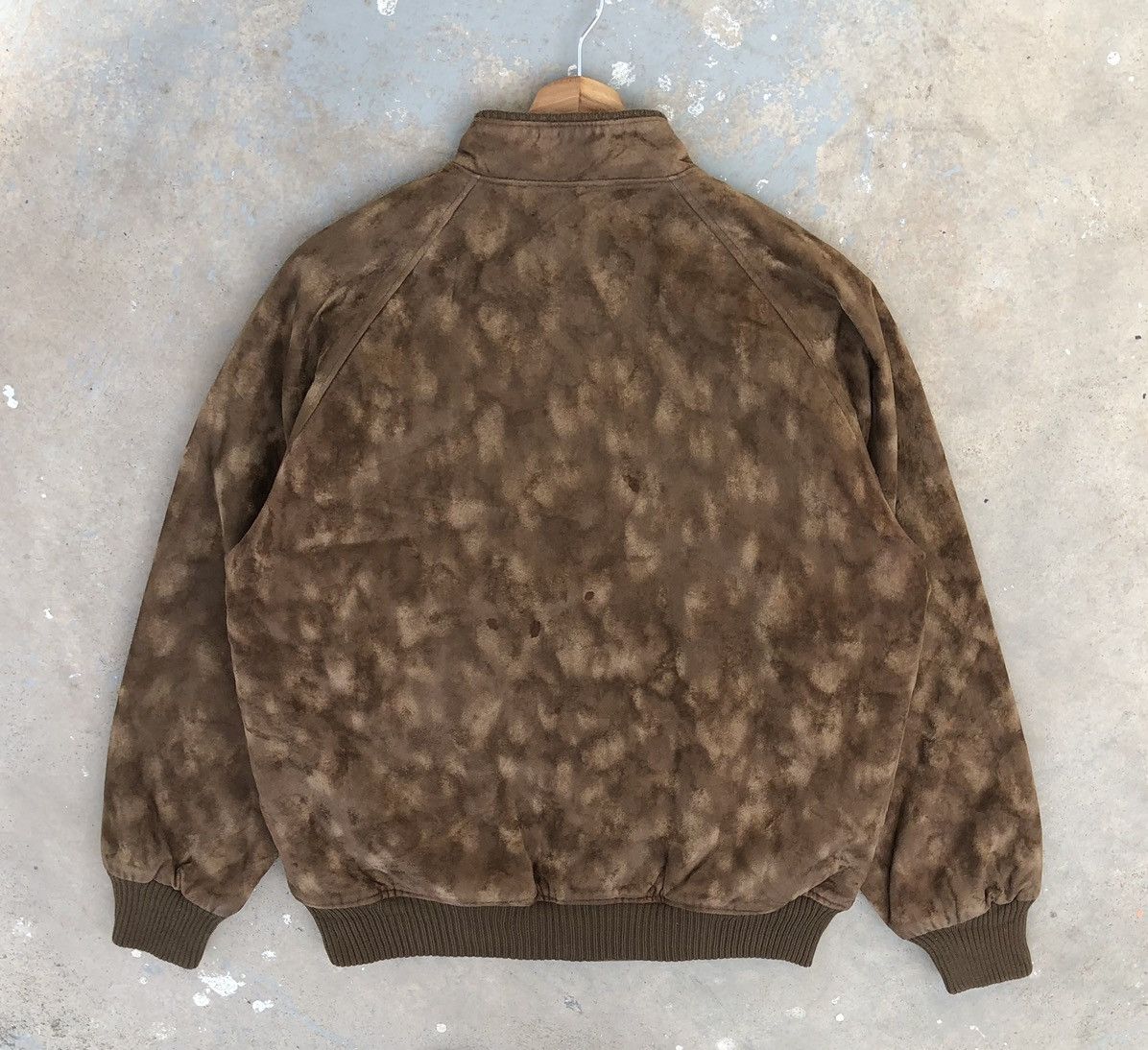 Vintage Vintage CASUAL men’s Suede Sherpa Bomber Jacket Size US L / EU 52-54 / 3 - 9 Thumbnail