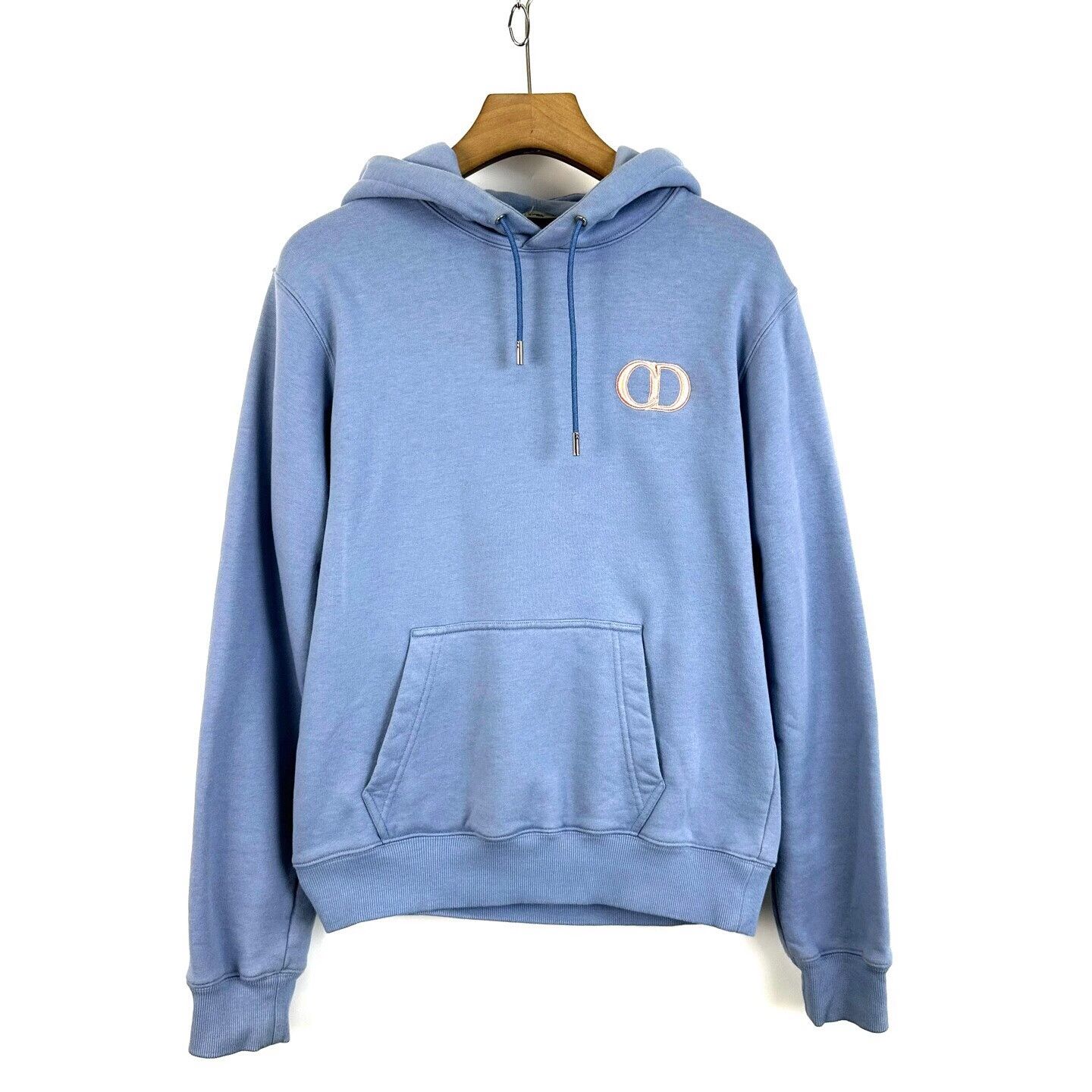 Dior Dior Blue Chest Embroidery CD Logo Hoodie Size US M / EU 48-50 / 2 - 1 Thumbnail
