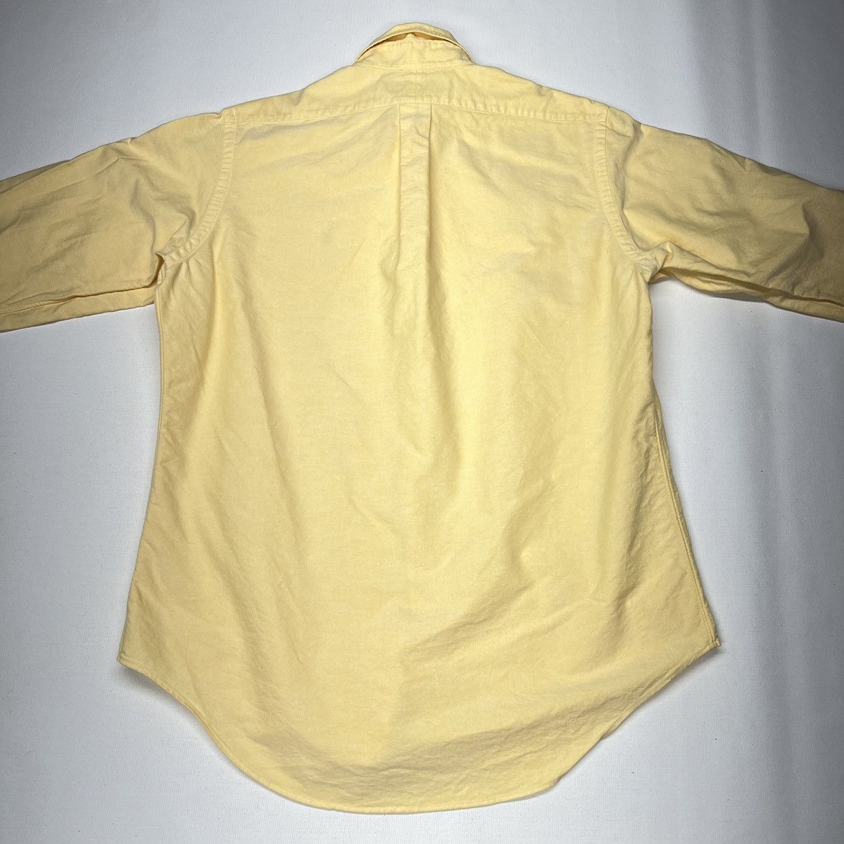 Polo Ralph Lauren Polo Ralph Lauren Button Down Shirt 16-33 Yellow Logo Oxford Size US M / EU 48-50 / 2 - 13 Thumbnail