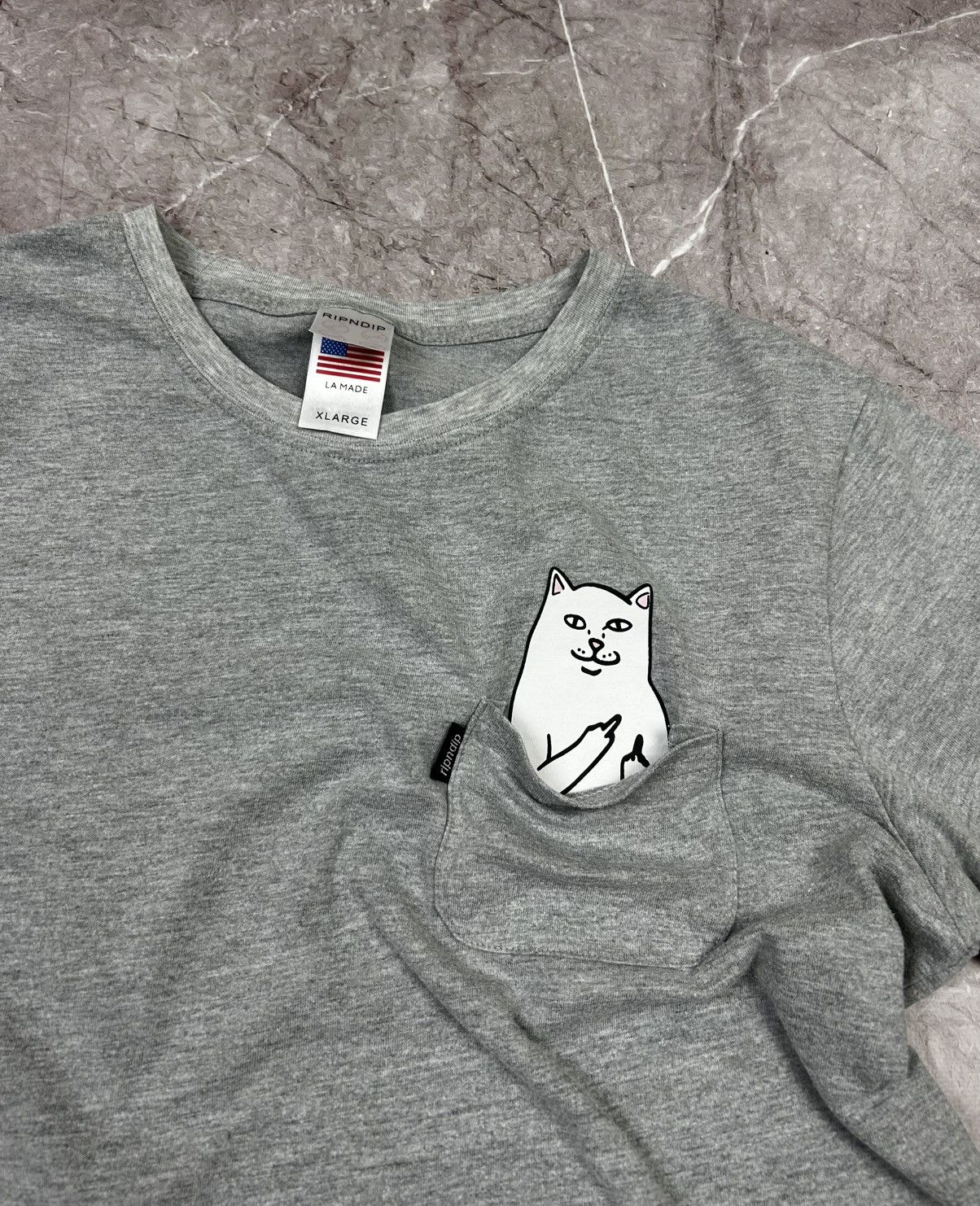 RIPNDIP Ripndip Grey T-shirts Size US L / EU 52-54 / 3 - 8 Thumbnail