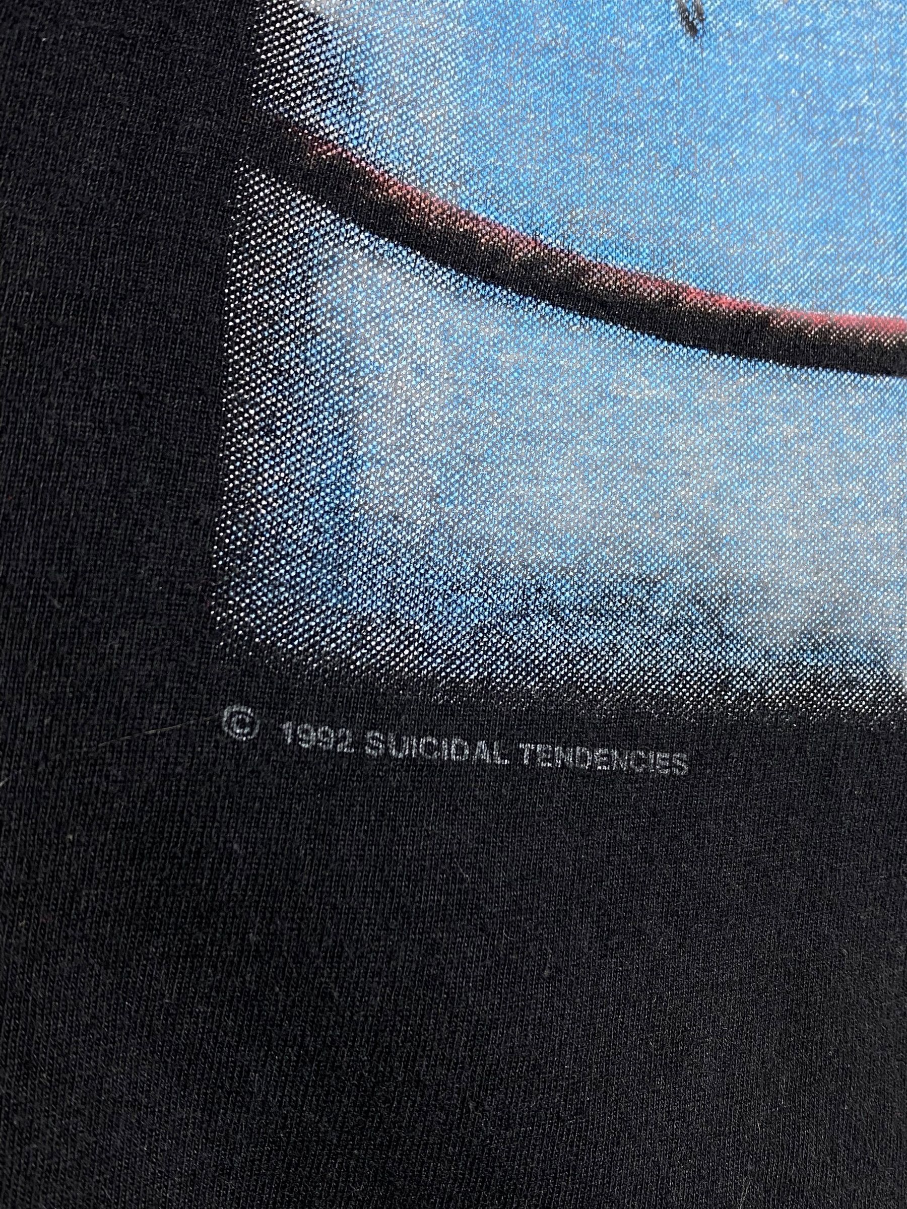 Band Tees Vintage Suicidal Tendencies 1992 Europe Tour Art Of Rebelion Size US XL / EU 56 / 4 - 9 Thumbnail