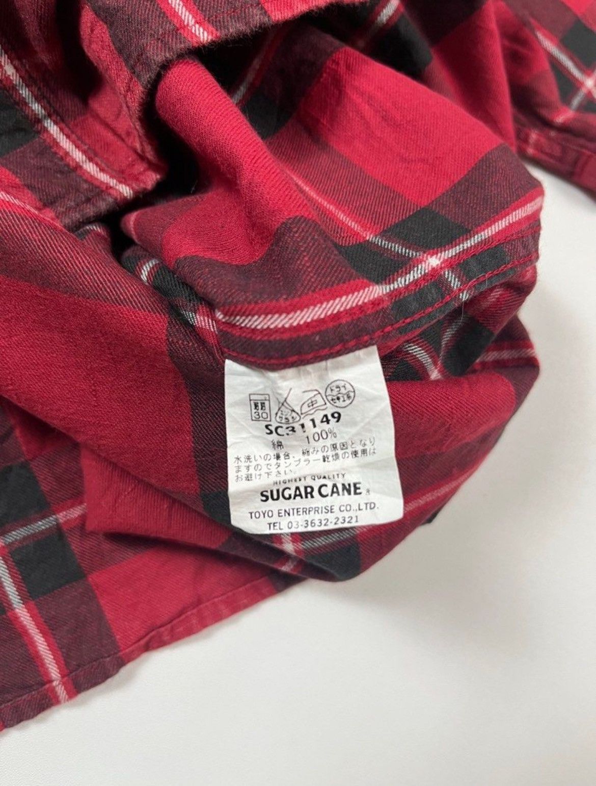 Japanese Brand × Sugar Cane × Toyo Enterprises Sugarcane Flannel Shirt Size US M / EU 48-50 / 2 - 6 Thumbnail