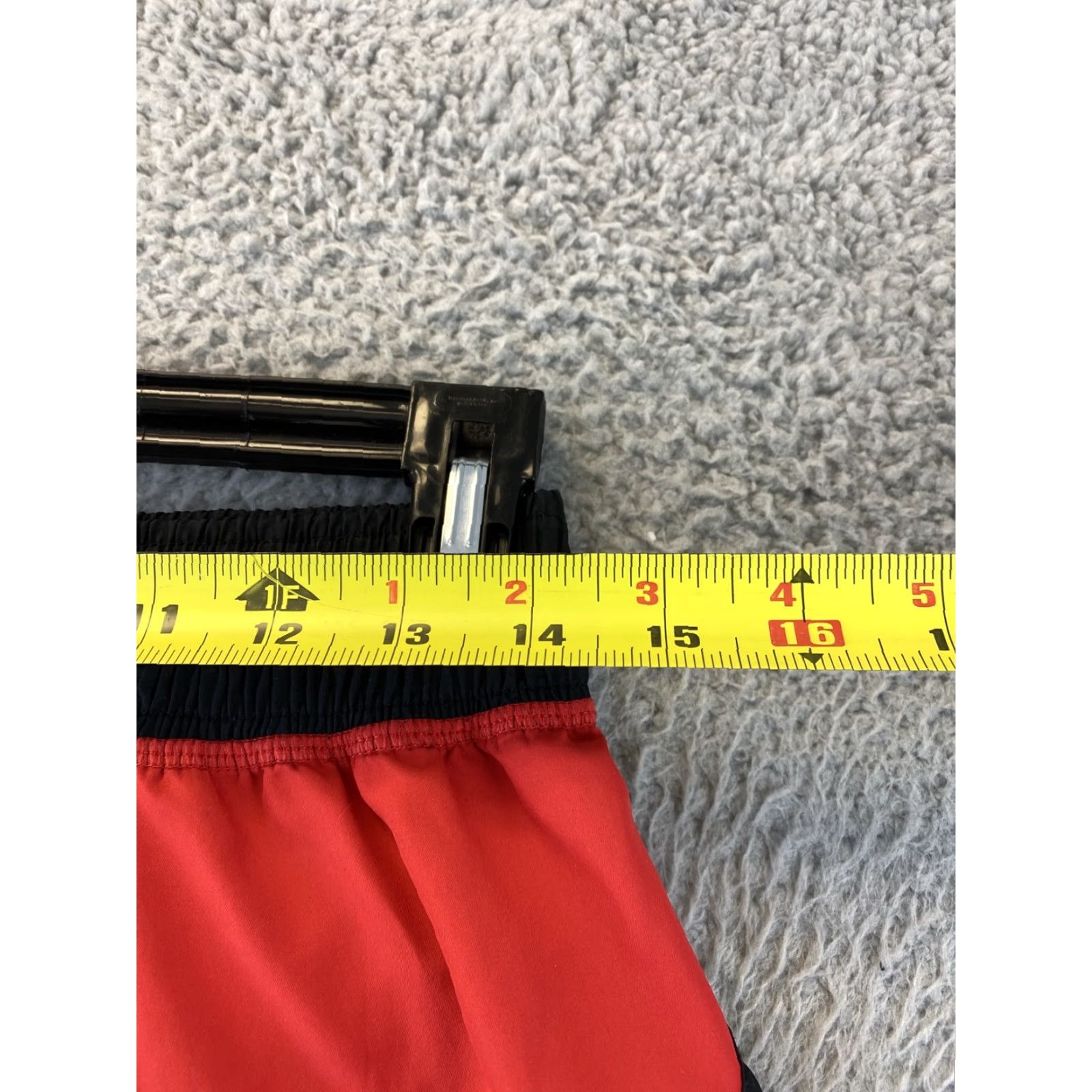 Champion champion Red Pullon Elastic Waist Shorts Size S Small/ 91-45 Size 28" / US 6 / IT 42 - 4 Thumbnail