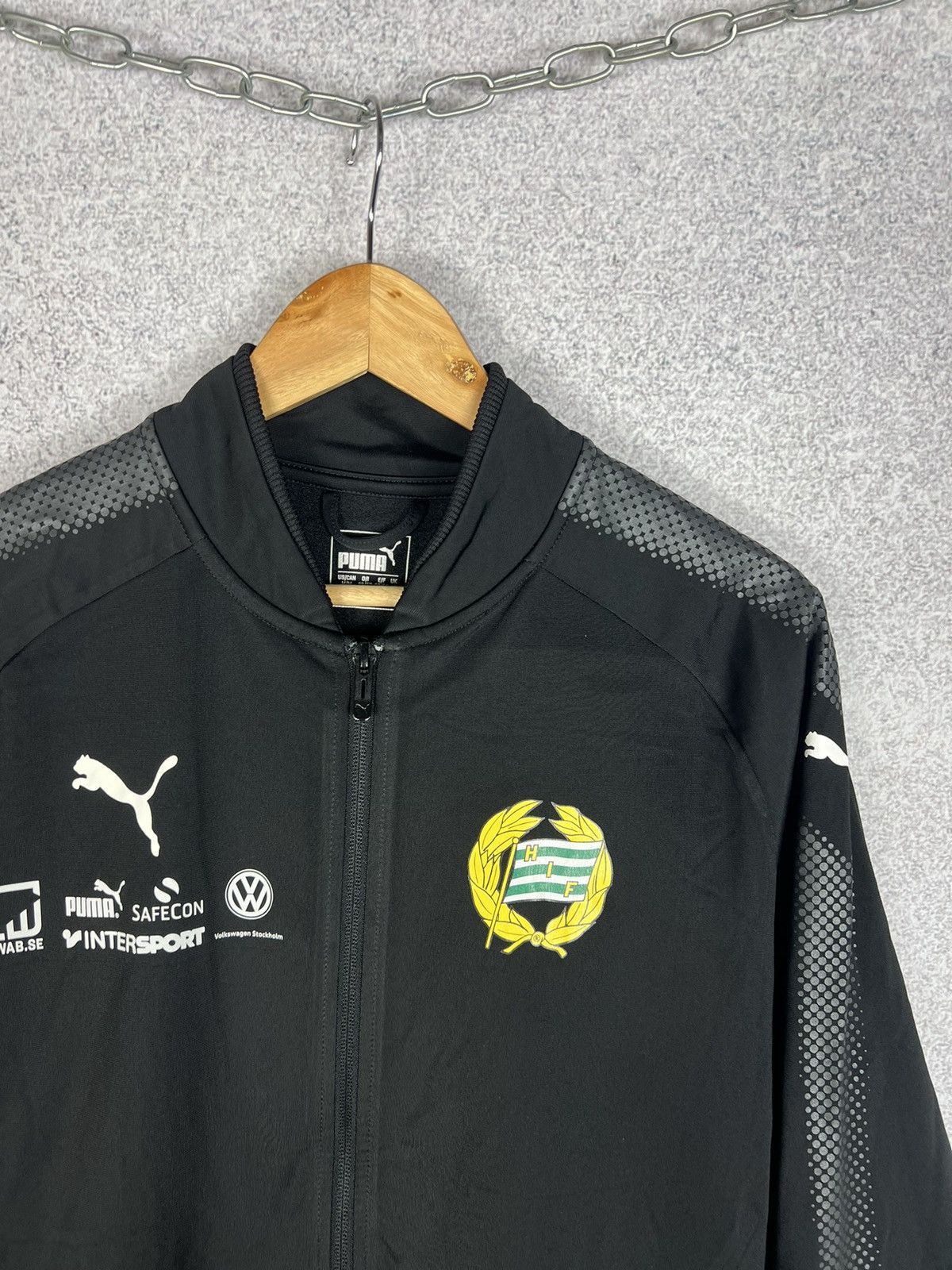 Puma Puma Hammarby Bajen HIF Soccer Track Jacket Football Kit Size US M / EU 48-50 / 2 - 2 Thumbnail