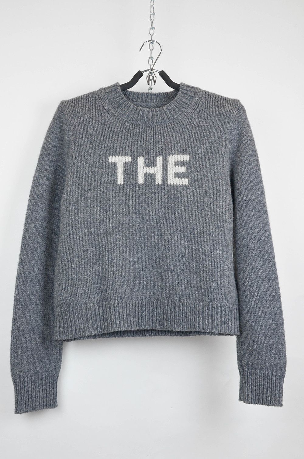 Marc Jacobs MARC JACOBS Logo Crew Neck Wool Sweater - S Size S / US 4 / IT 40 - 1 Thumbnail
