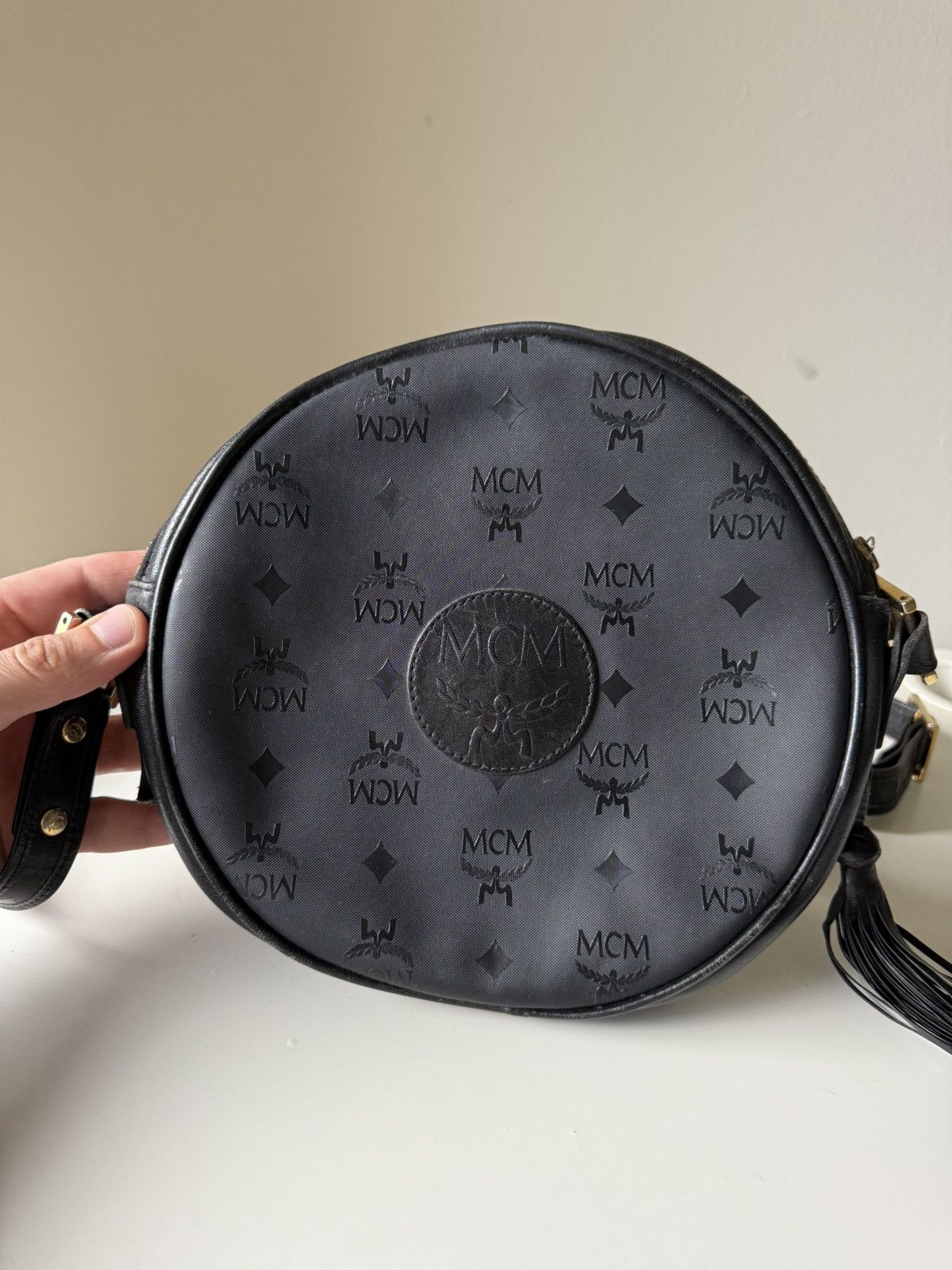 MCM MCM Vintage Leather Bag Size ONE SIZE - 2 Thumbnail