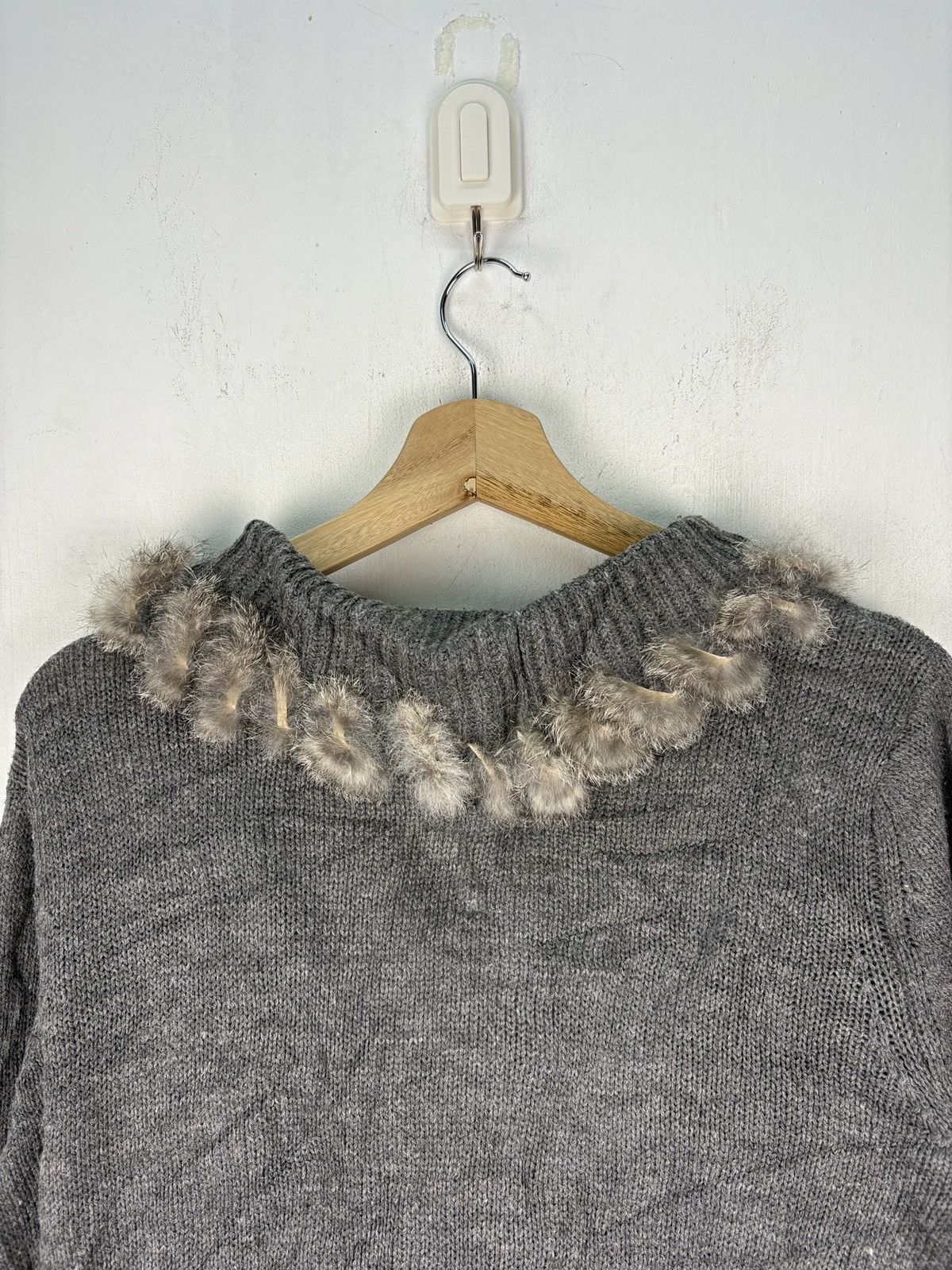 Vintage Steal!! Vintage Faux Fur Cardigan Jacket Shag Shaggy Size US M / EU 48-50 / 2 - 9 Thumbnail