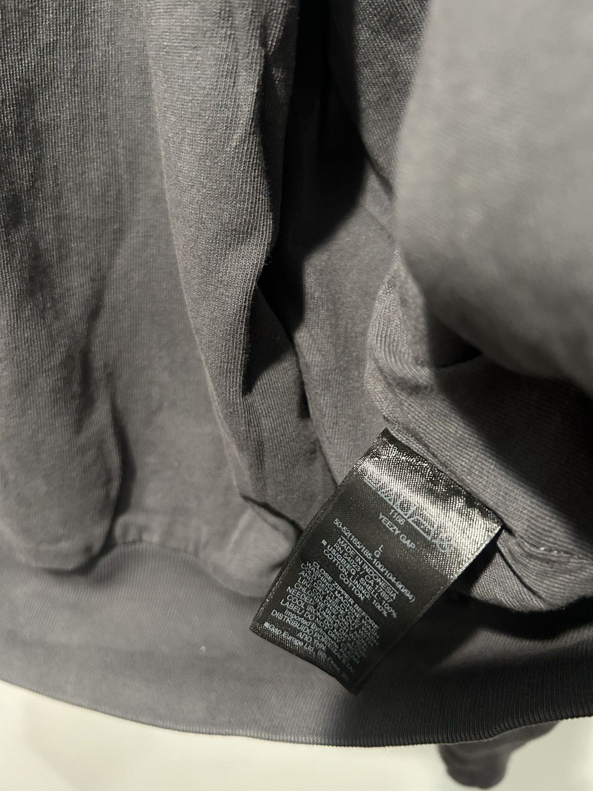 Balenciaga × Gap × Kanye West Yeezy Gap zip up hoodie Dark