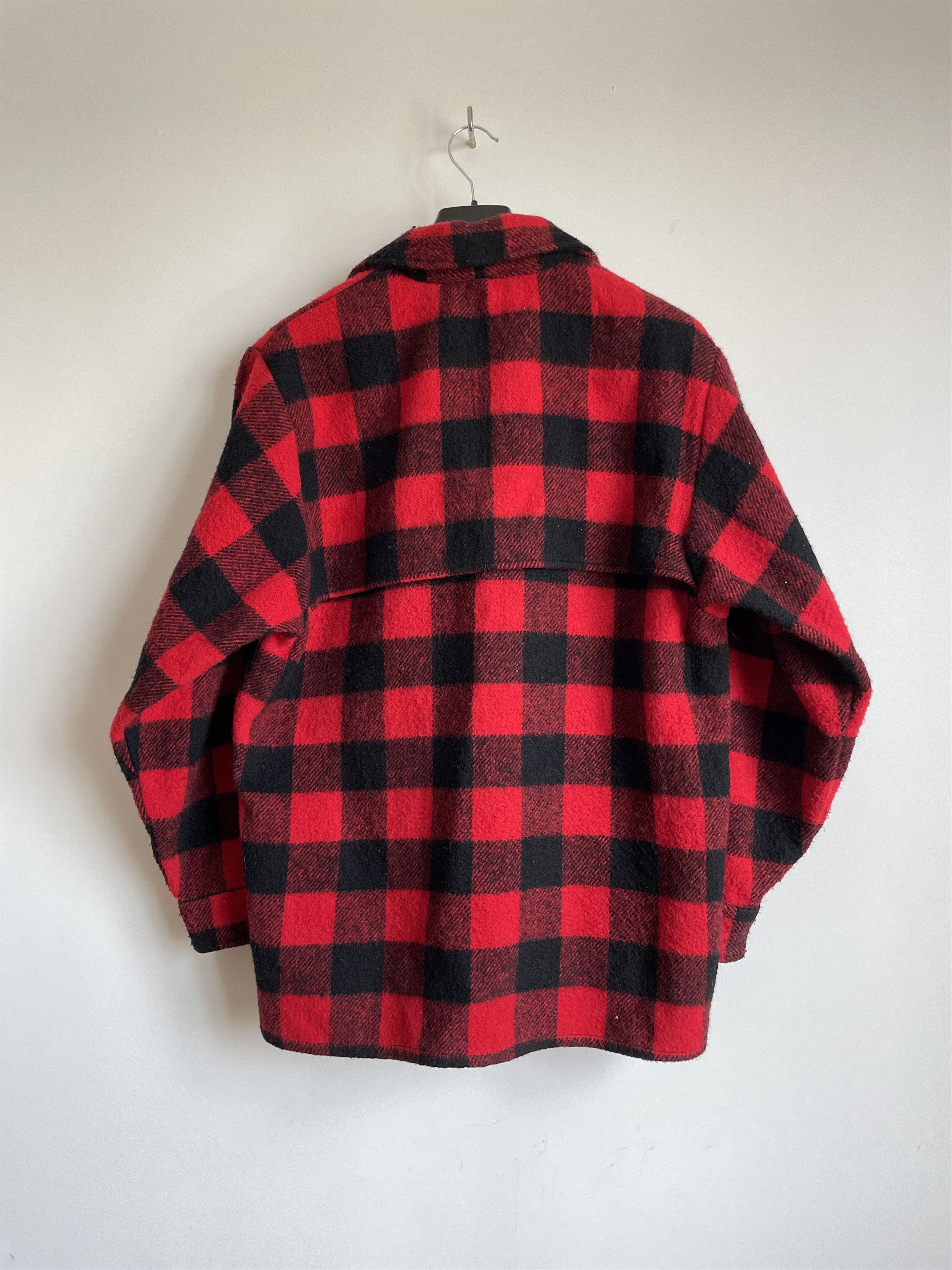 Vintage Codet 90's Made in Canada Mackinaw Buffalo Plaid Overshirt Size US M / EU 48-50 / 2 - 2 Thumbnail