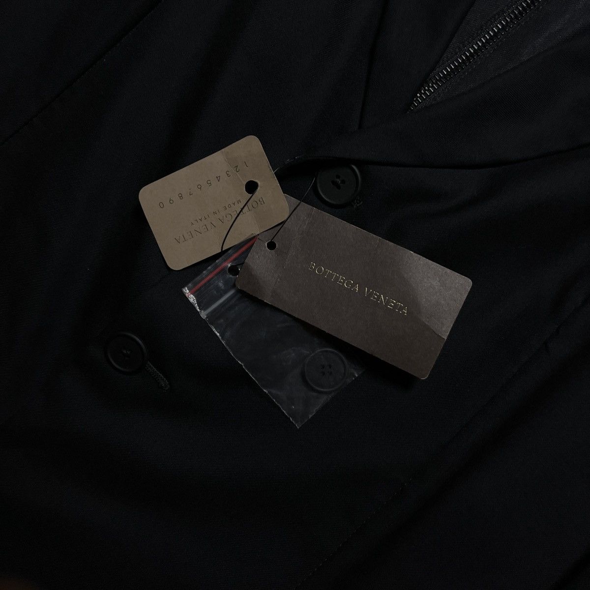 Bottega Veneta Bottega Veneta Multi-layered Wool Blazer Jacket Size 48R - 4 Thumbnail