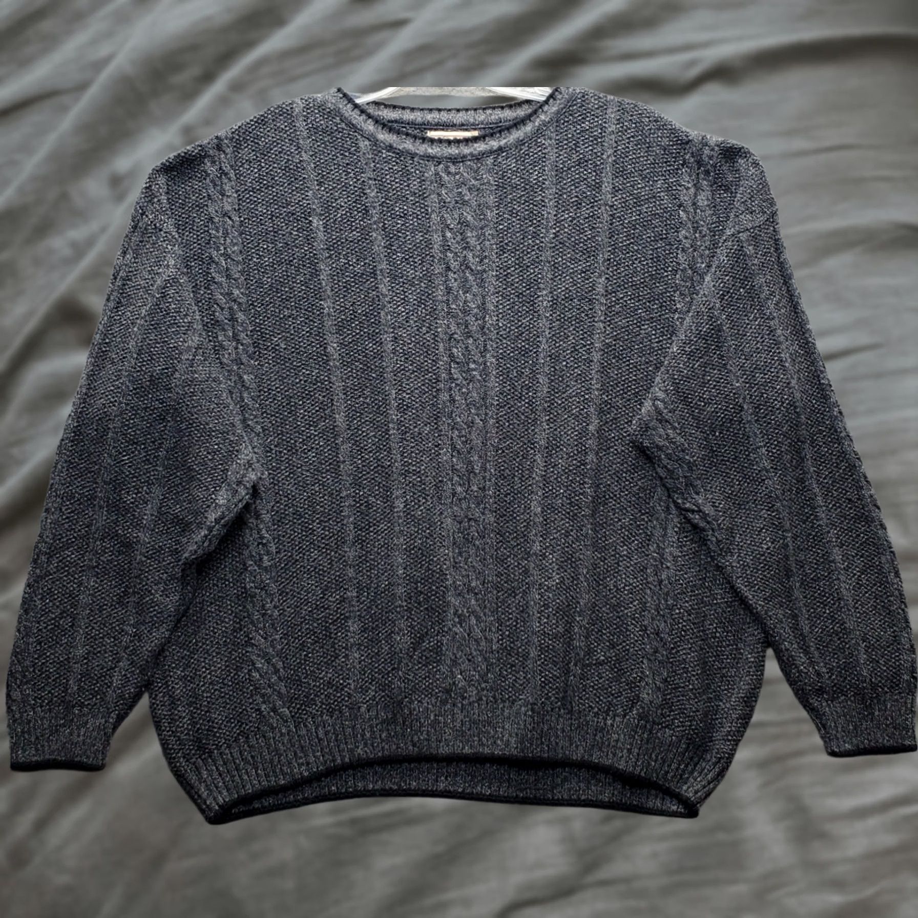 Vintage Woolrich Sweater Mens 2XL Gray Cable Knit Raglan Sleeve Outdoorwear Size US XXL / EU 58 / 5 - 1 Thumbnail