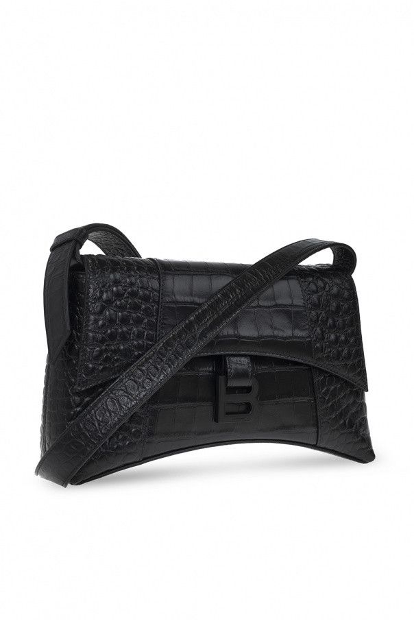 Balenciaga o1mt1gz1024 Size: OS / Downtown XS Shoulder Bag Crocodile Size ONE SIZE - 4 Thumbnail