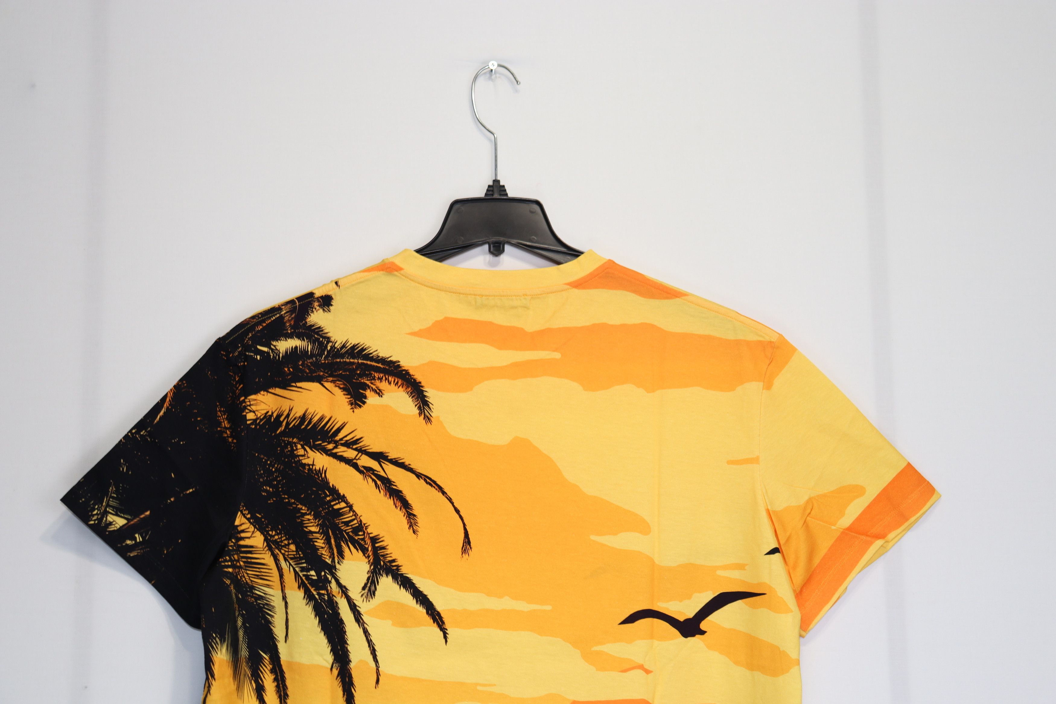 Balmain o1rshd1 Balmain Sunset T-Shirt in Orange Size US L / EU 52-54 / 3 - 2 Thumbnail