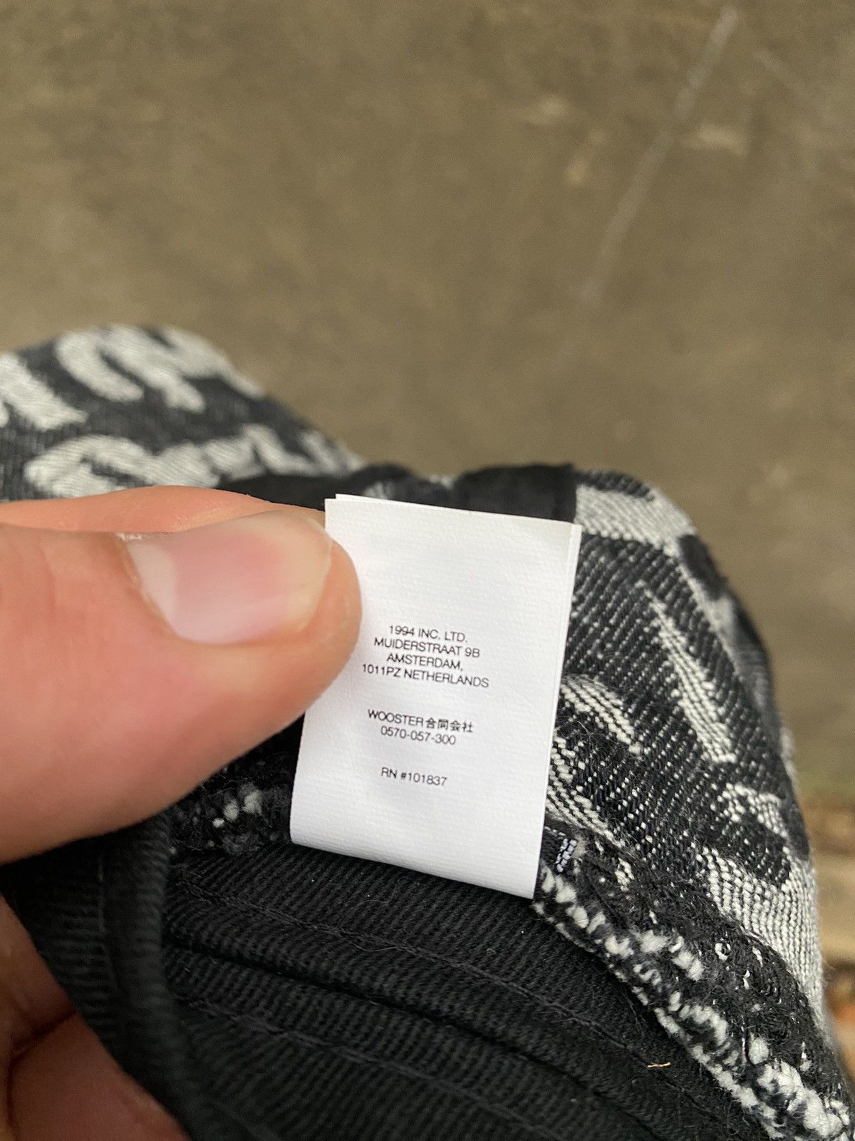 Supreme Supreme Overprinted Bucket Hat Size ONE SIZE - 10 Thumbnail