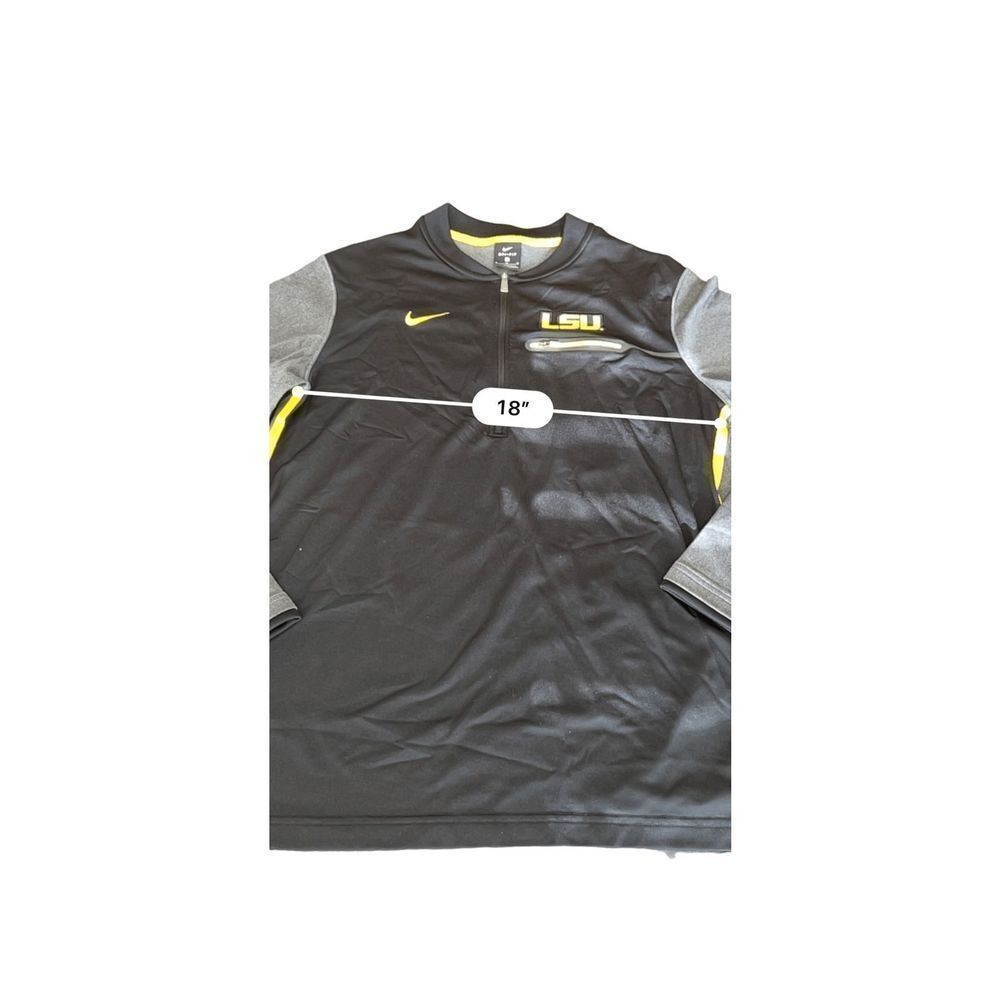 Nike Nike LSU Tigers Primary Logo Training sweatshirt jacket size Size US M / EU 48-50 / 2 - 6 Thumbnail