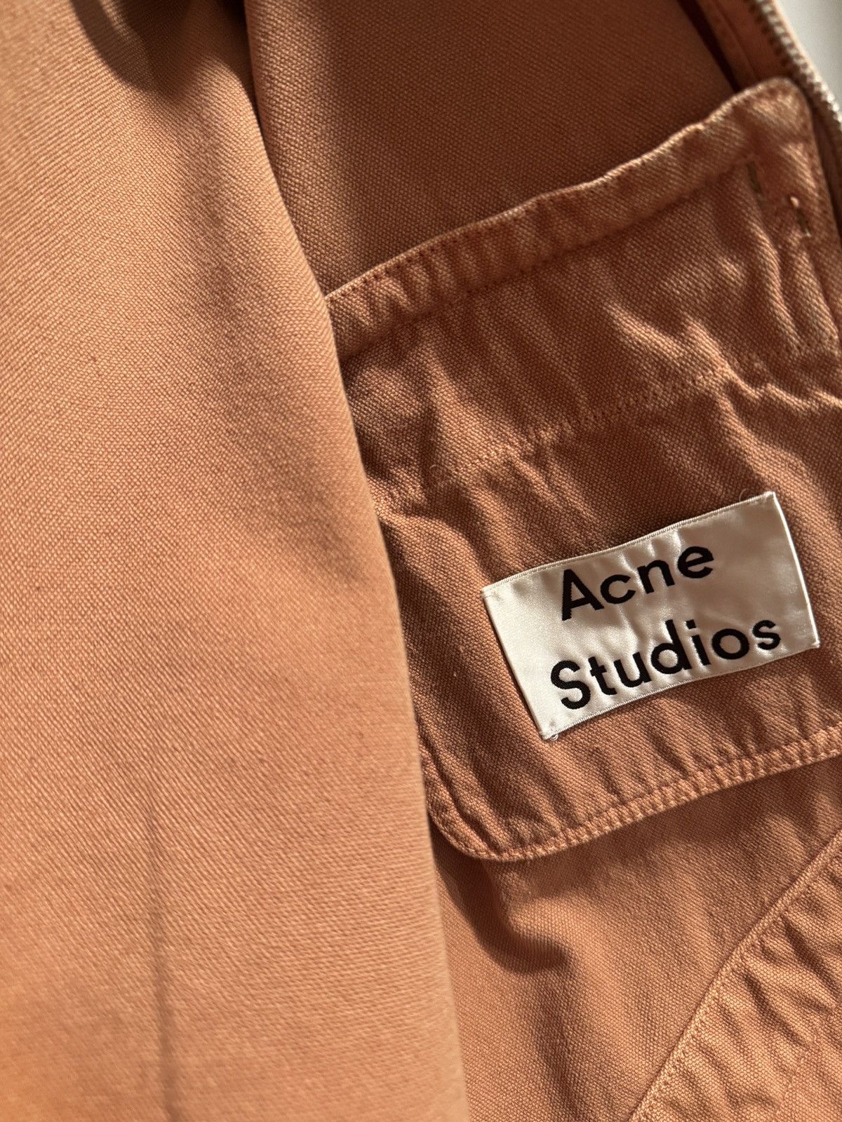 Acne Studios Acne studios Marvon Canvas Work Jacket Size US S / EU 44-46 / 1 - 3 Thumbnail